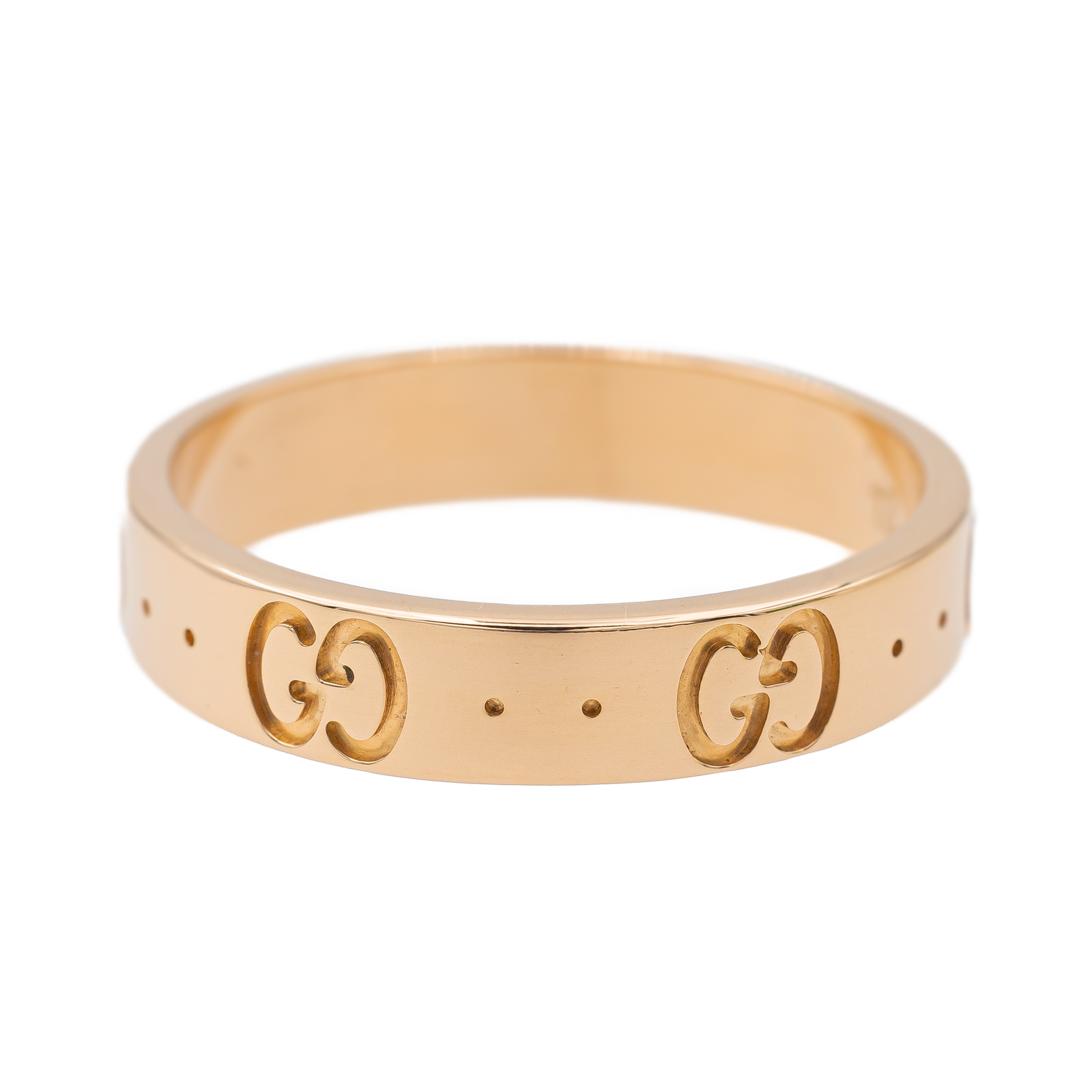 Gucci Bague Icon Or rose