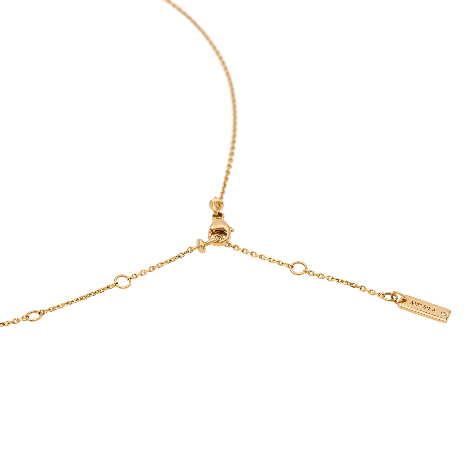 Messika My twin necklace Rose gold Diamond