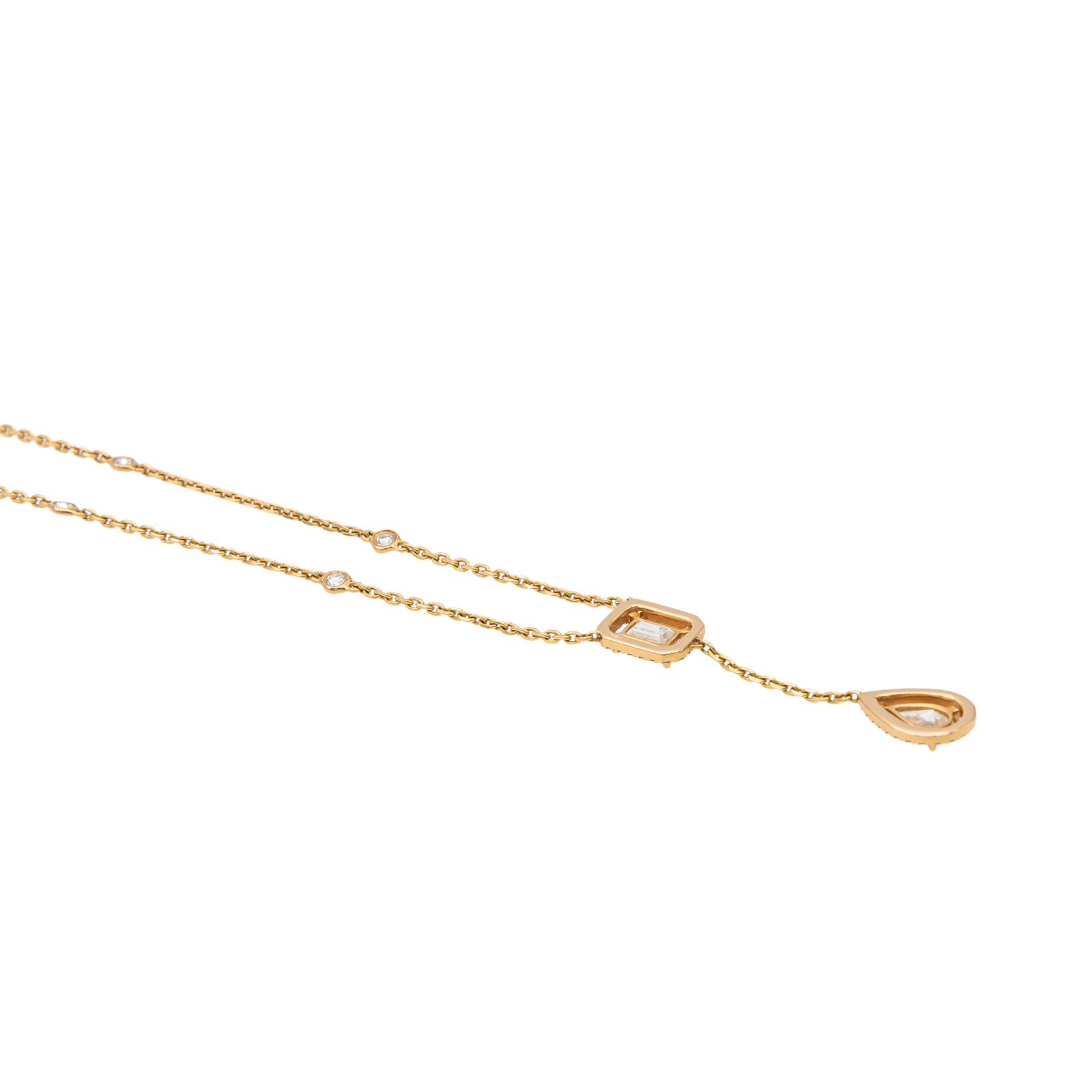 Messika My twin necklace Rose gold Diamond