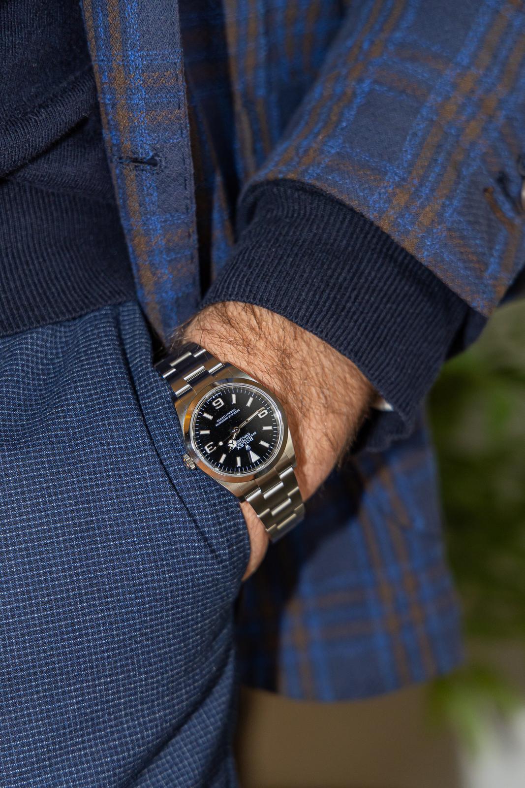 Rolex Oyster Explorer Steel Watch