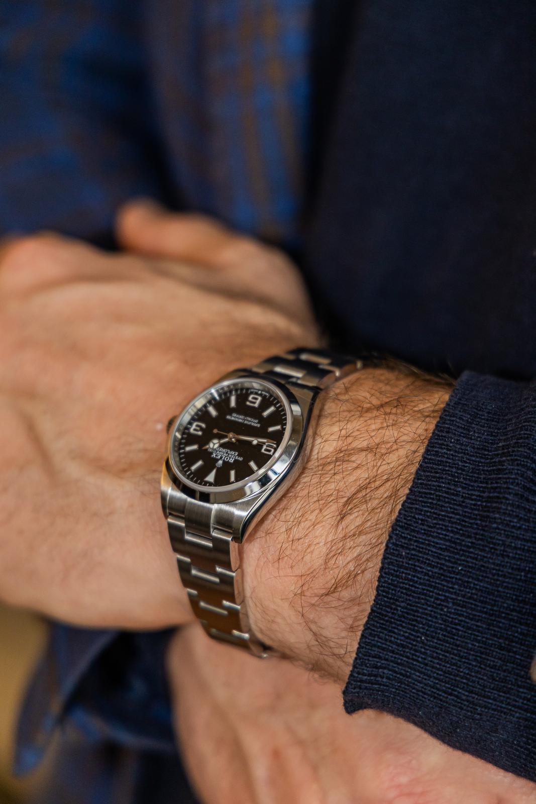 Rolex Oyster Explorer Steel Watch