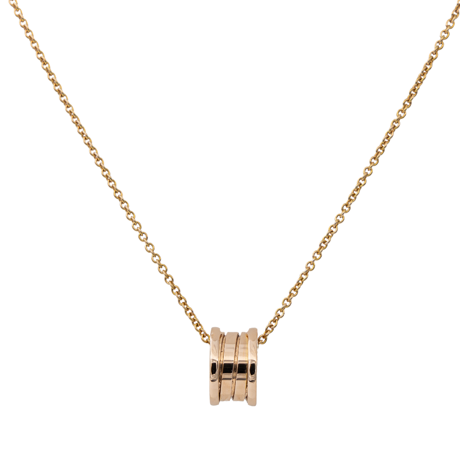 Bulgari B.Zero1 Pendant Necklace Rose gold
