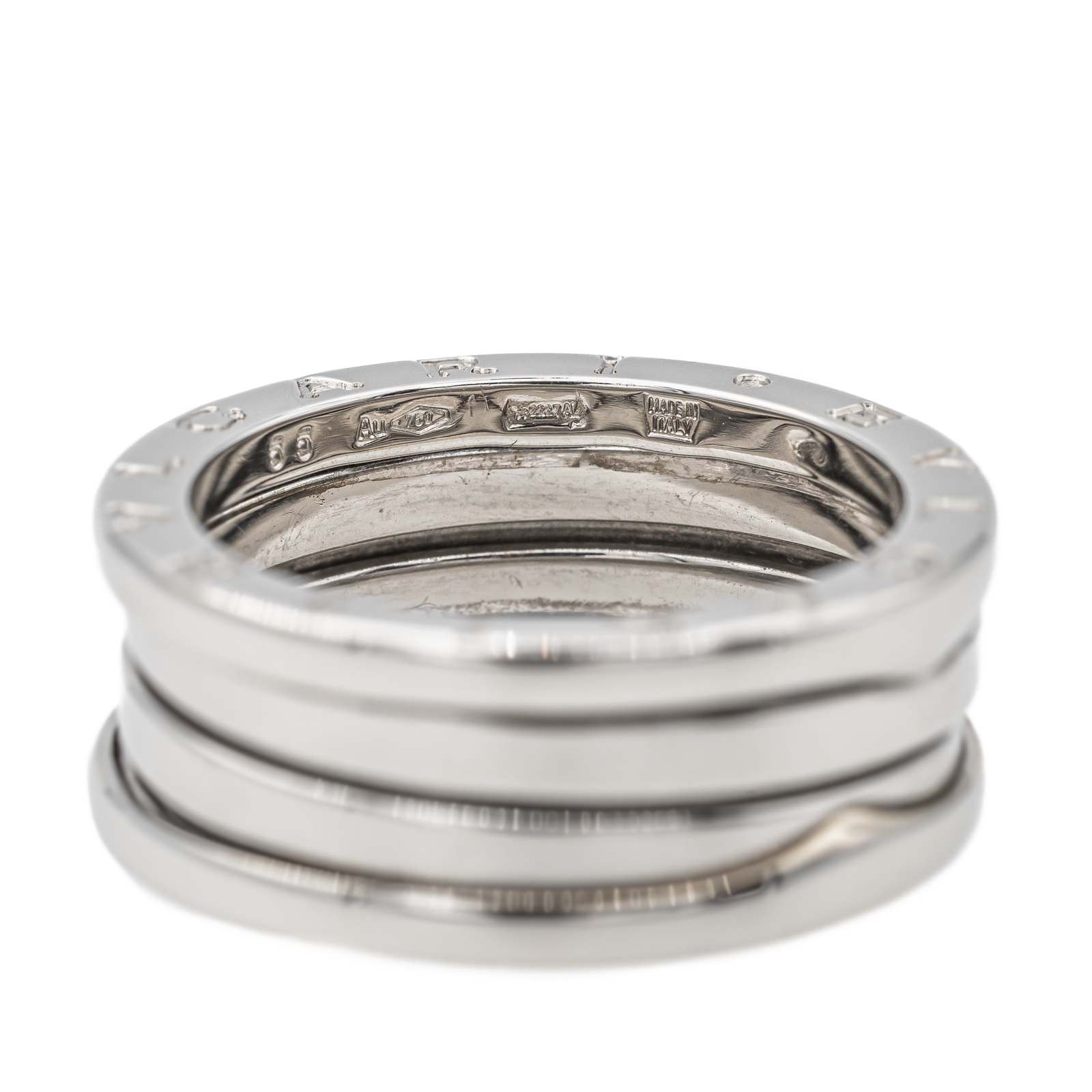 Bulgari Bague B.Zéro1 Or blanc
