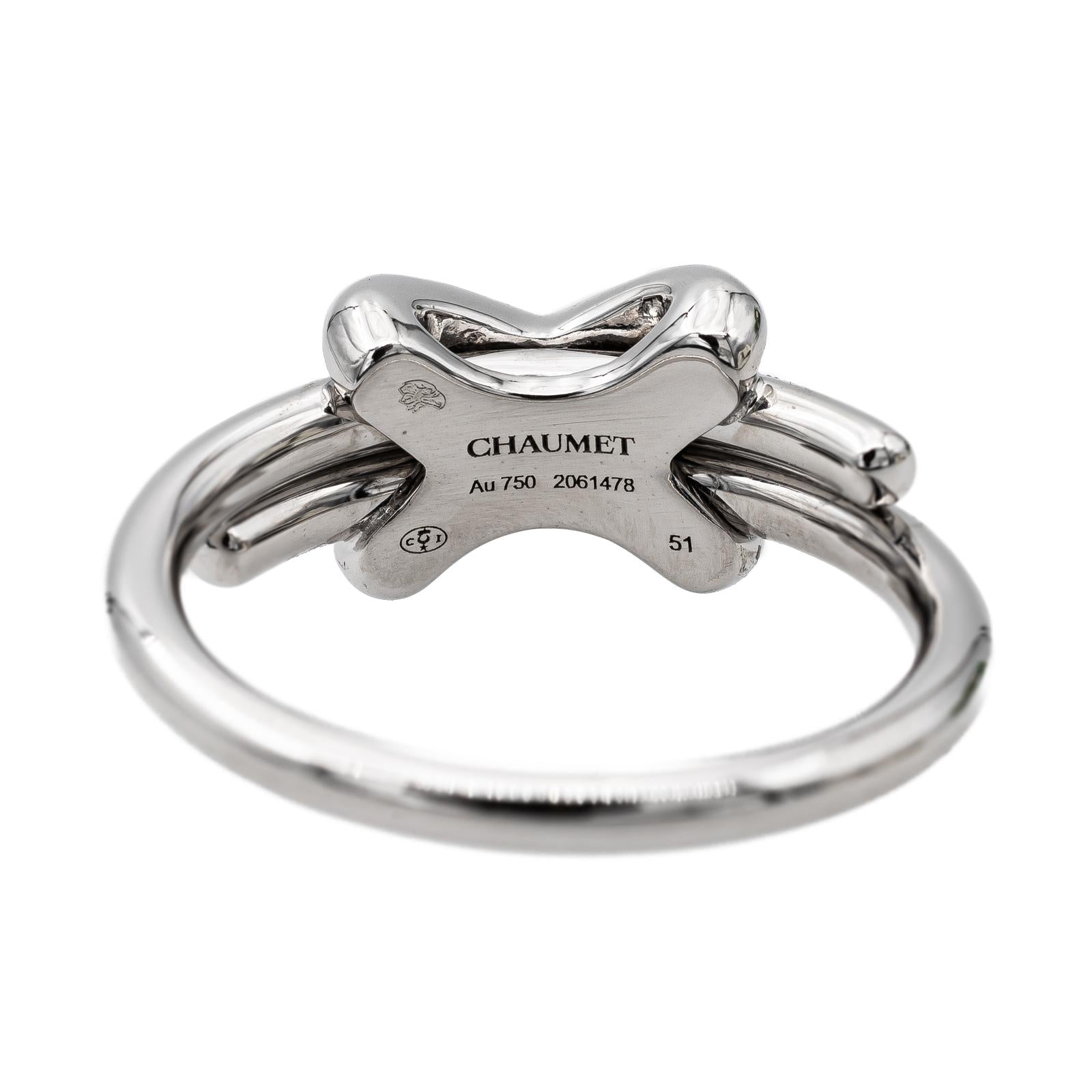 Chaumet Links Ring White Gold Diamond