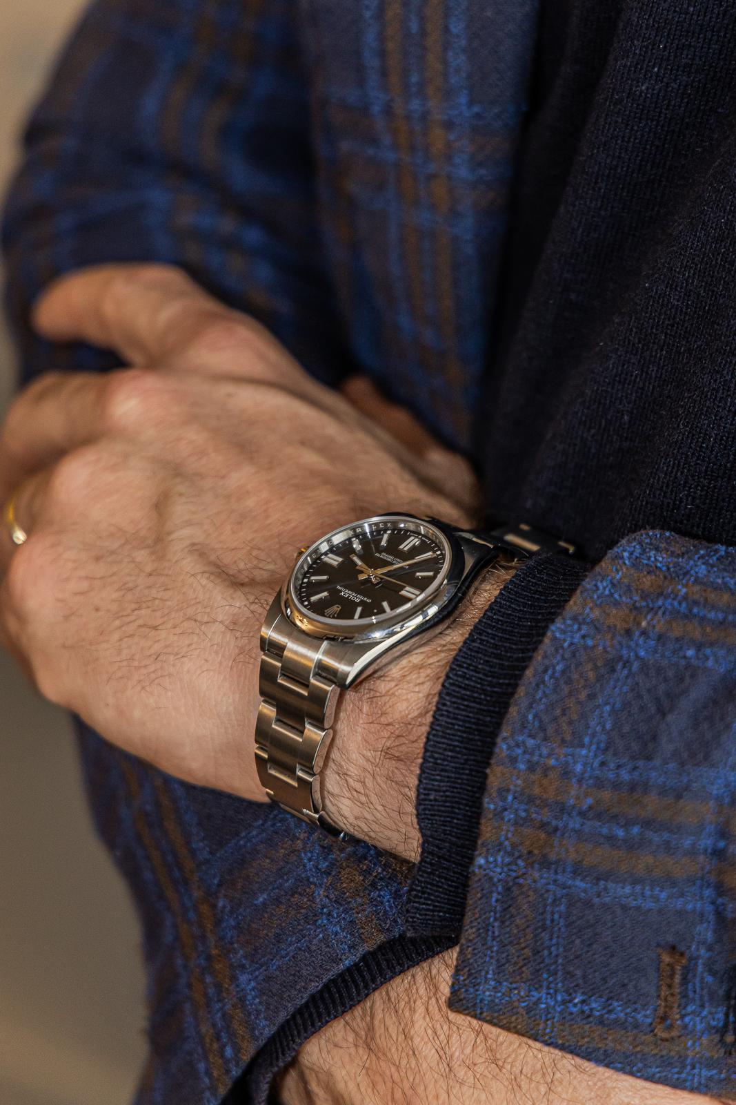 Rolex Oyster Steel Watch