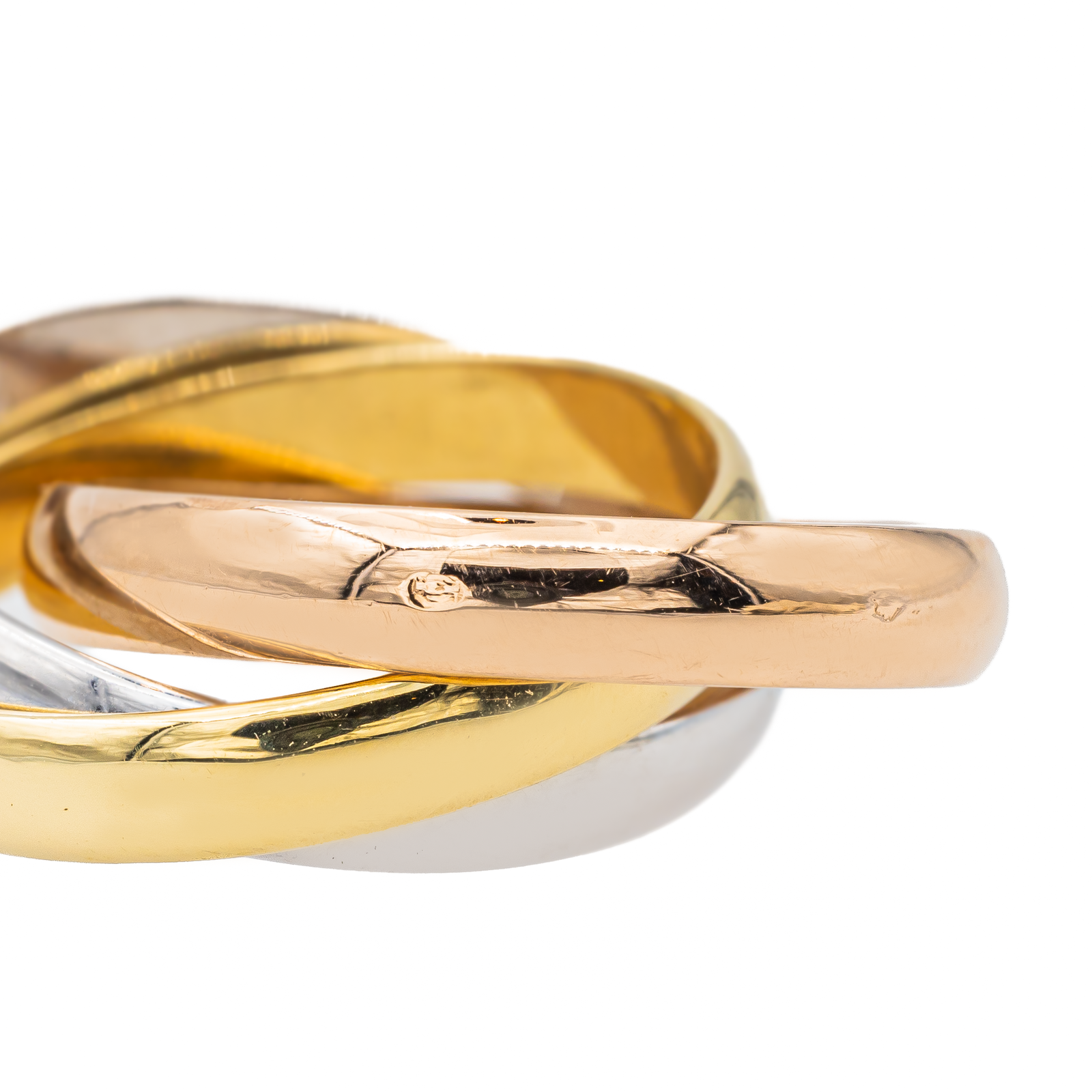 Cartier Trinity Alliance Ring Pink gold, Yellow gold, White gold