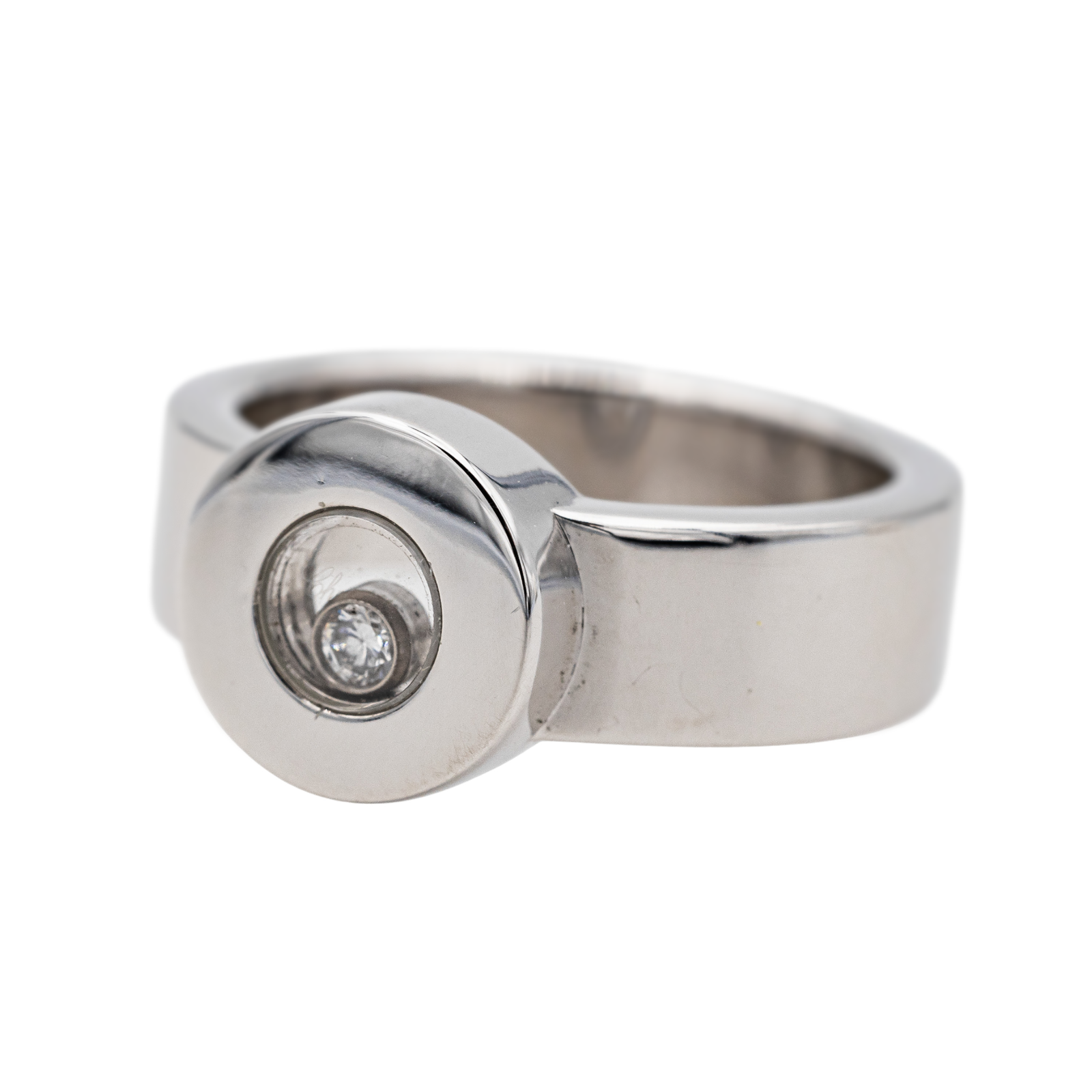 Chopard Bague Happy diamonds Or blanc Diamant