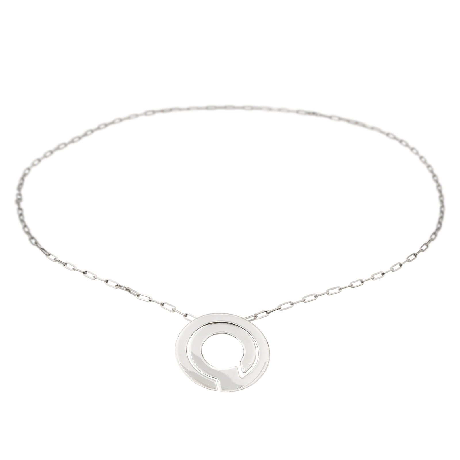 Dinh Van Necklace Seventies Silver