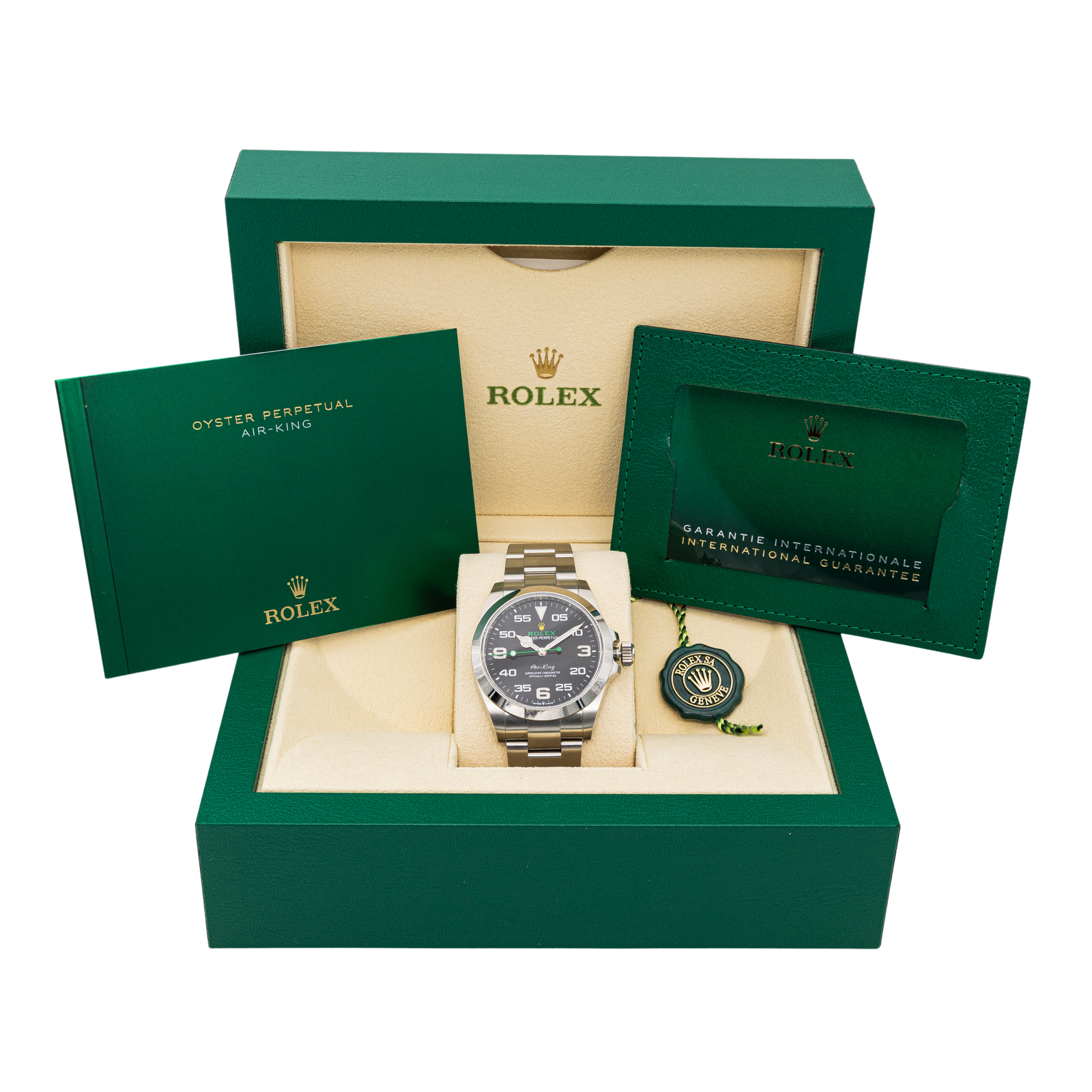 Rolex Air King Steel Watch