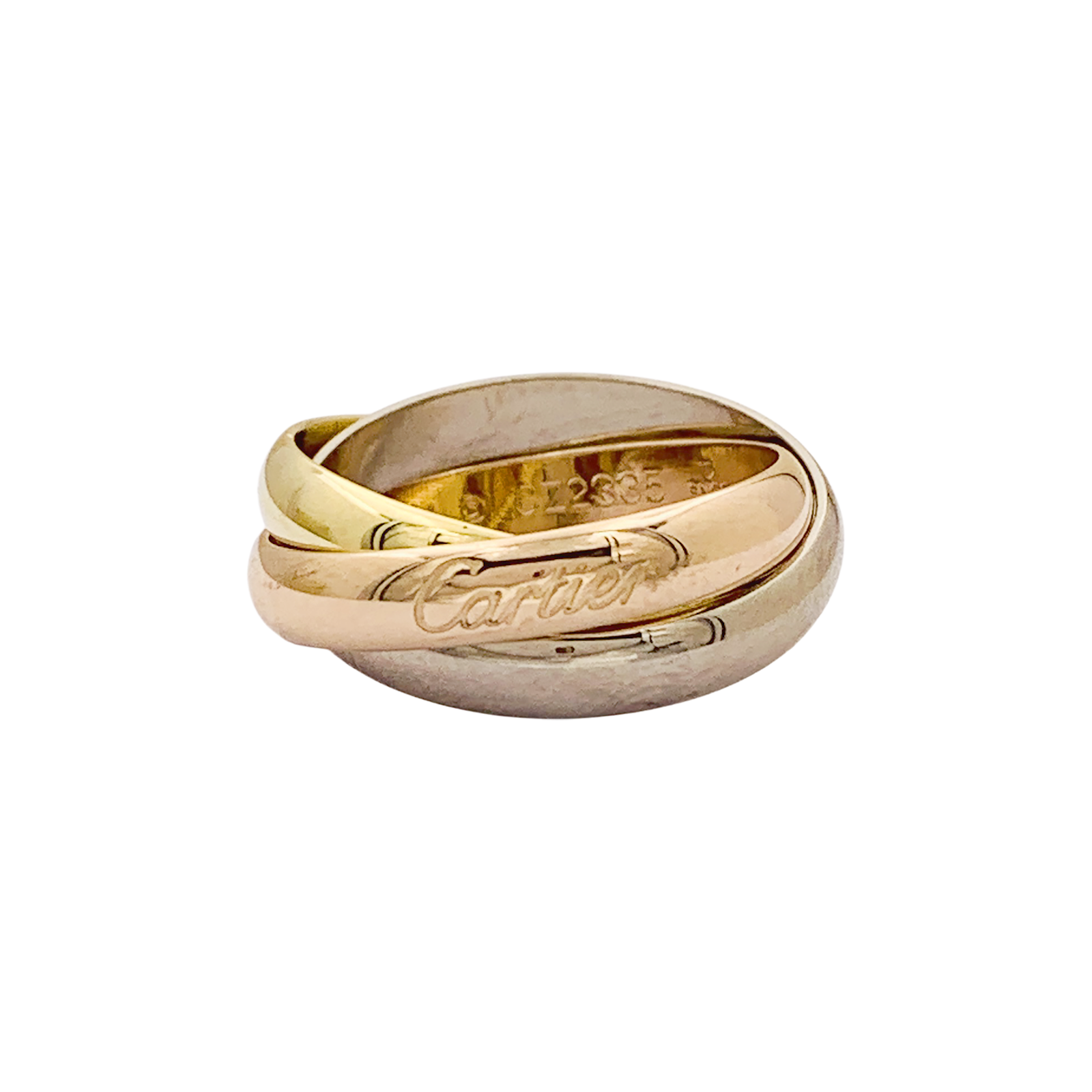 Bague Cartier, "Trinity Classique", 3 ors.
