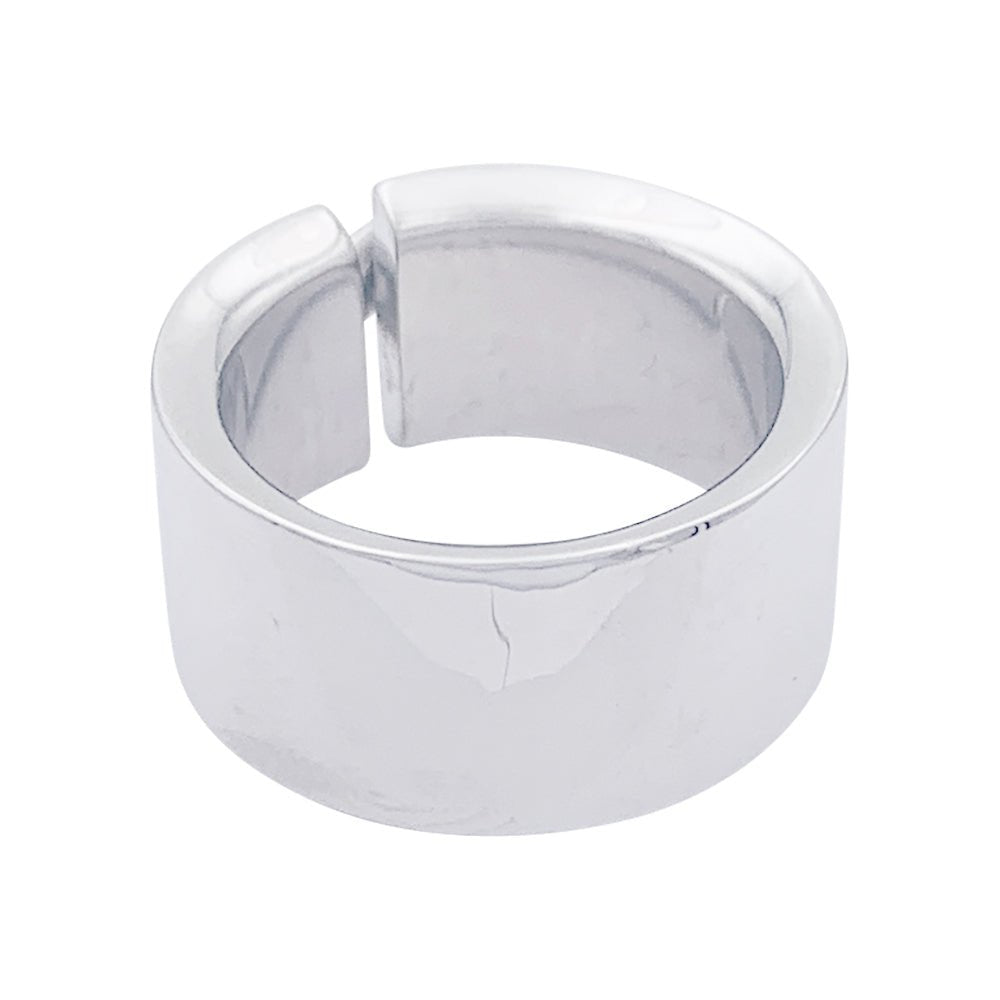 Bague Chaumet,"Liens", or blanc et diamants, lien unique. - Maison Eloe