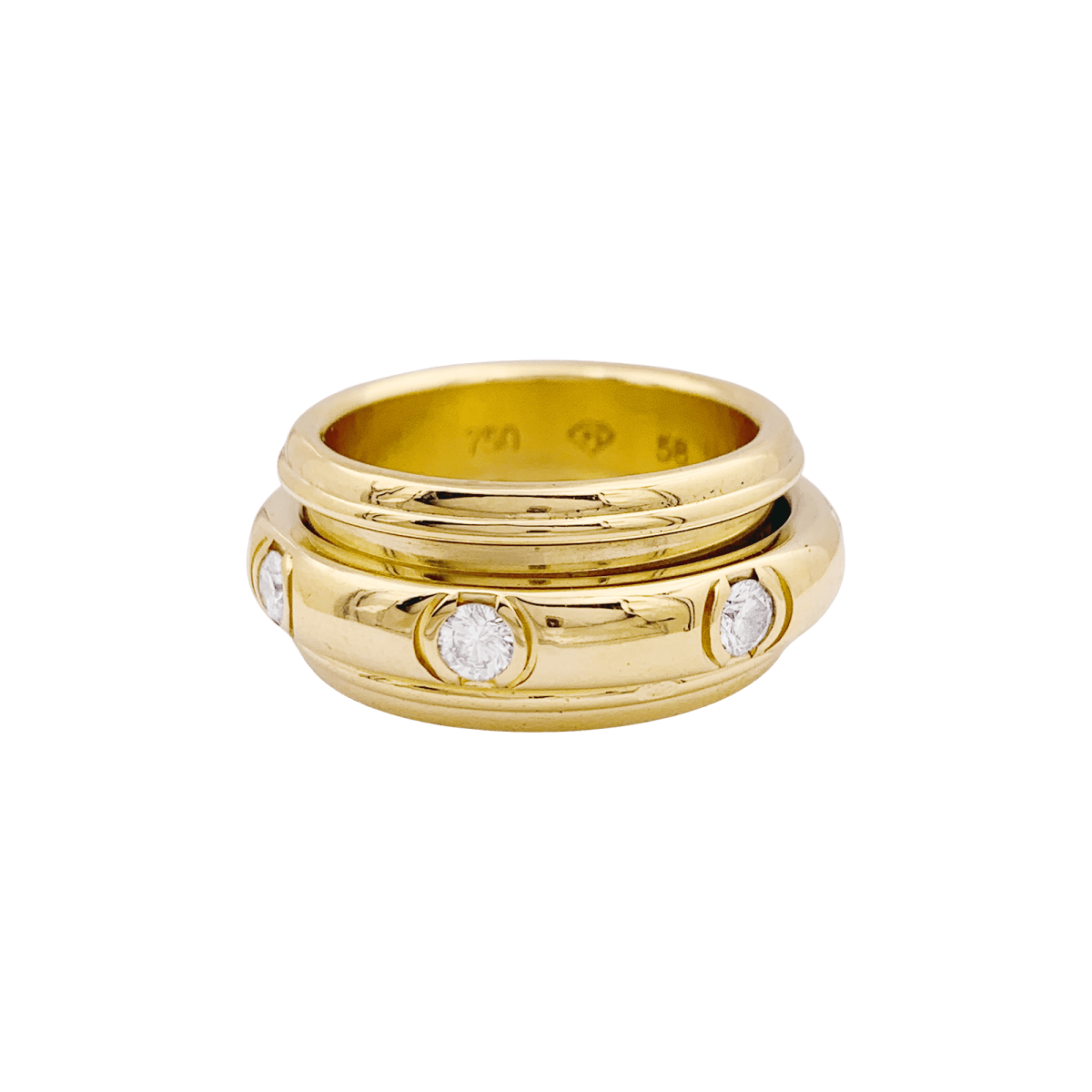 Bague Piaget "Possession" or jaune, diamants. - Maison Eloe