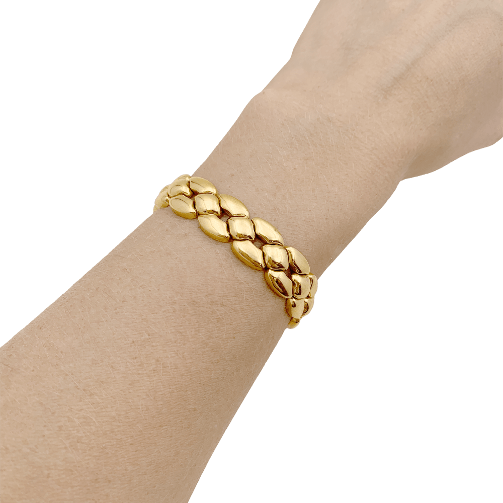 Bracelet Cartier, "Margot", or jaune.