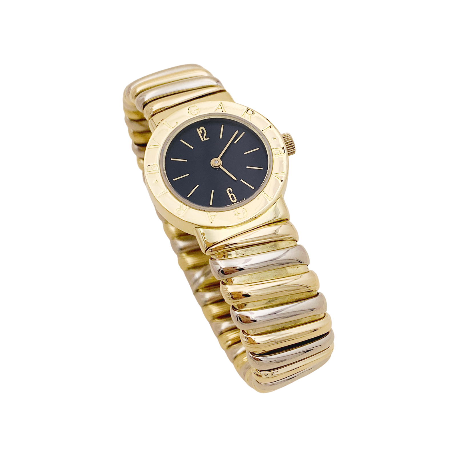 Montre Bulgari, "BB 23 2T", deux ors.