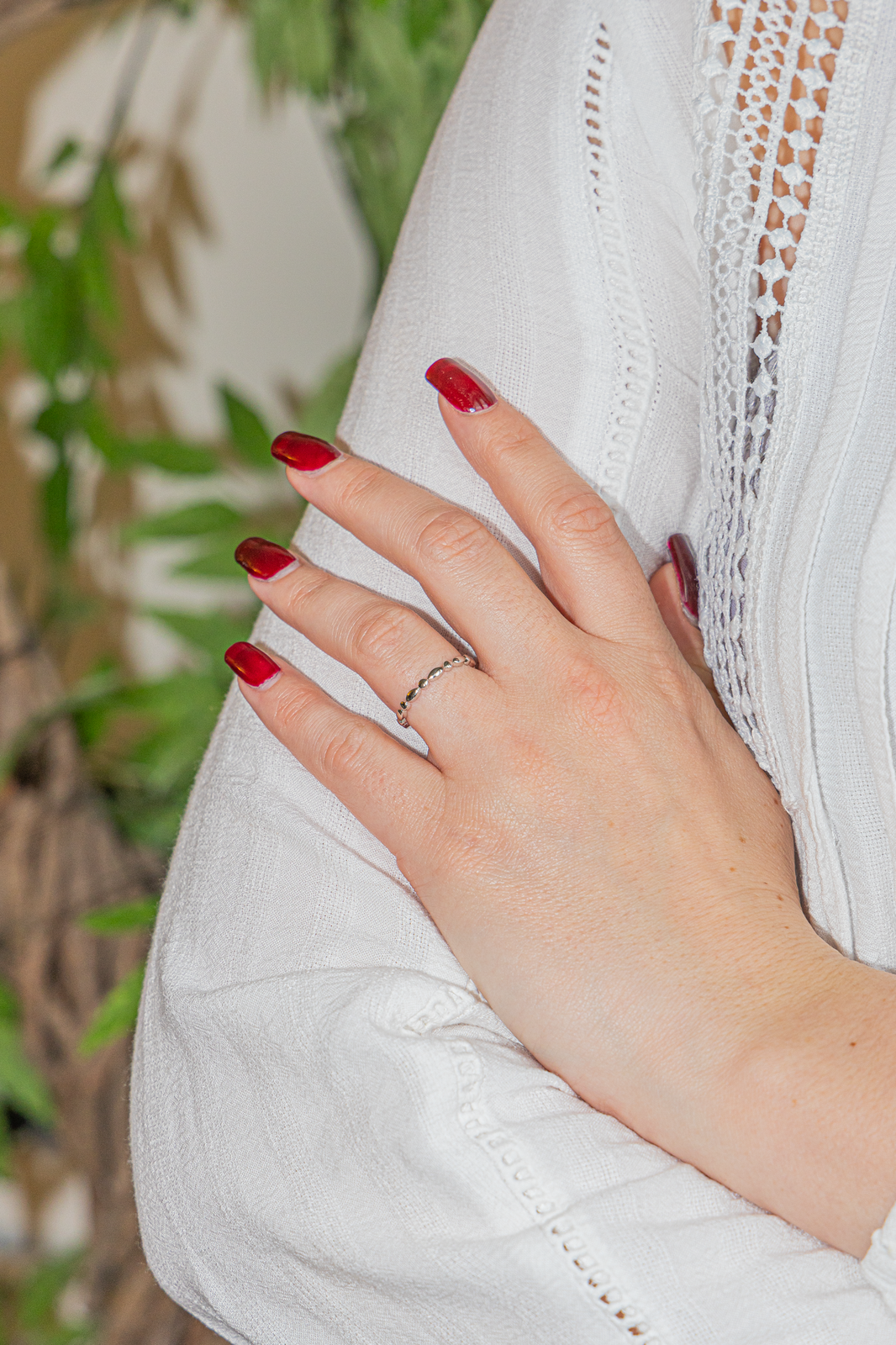 Mauboussin White Gold Wedding Ring