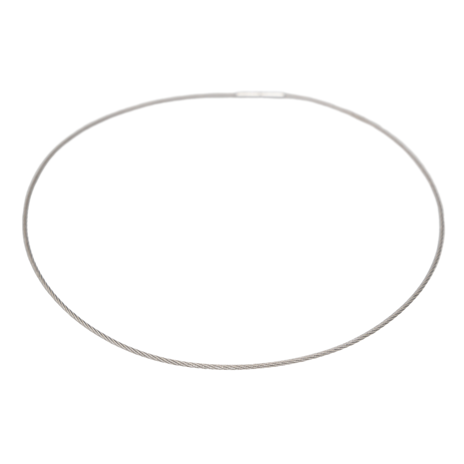 Fred White Gold Cable Necklace