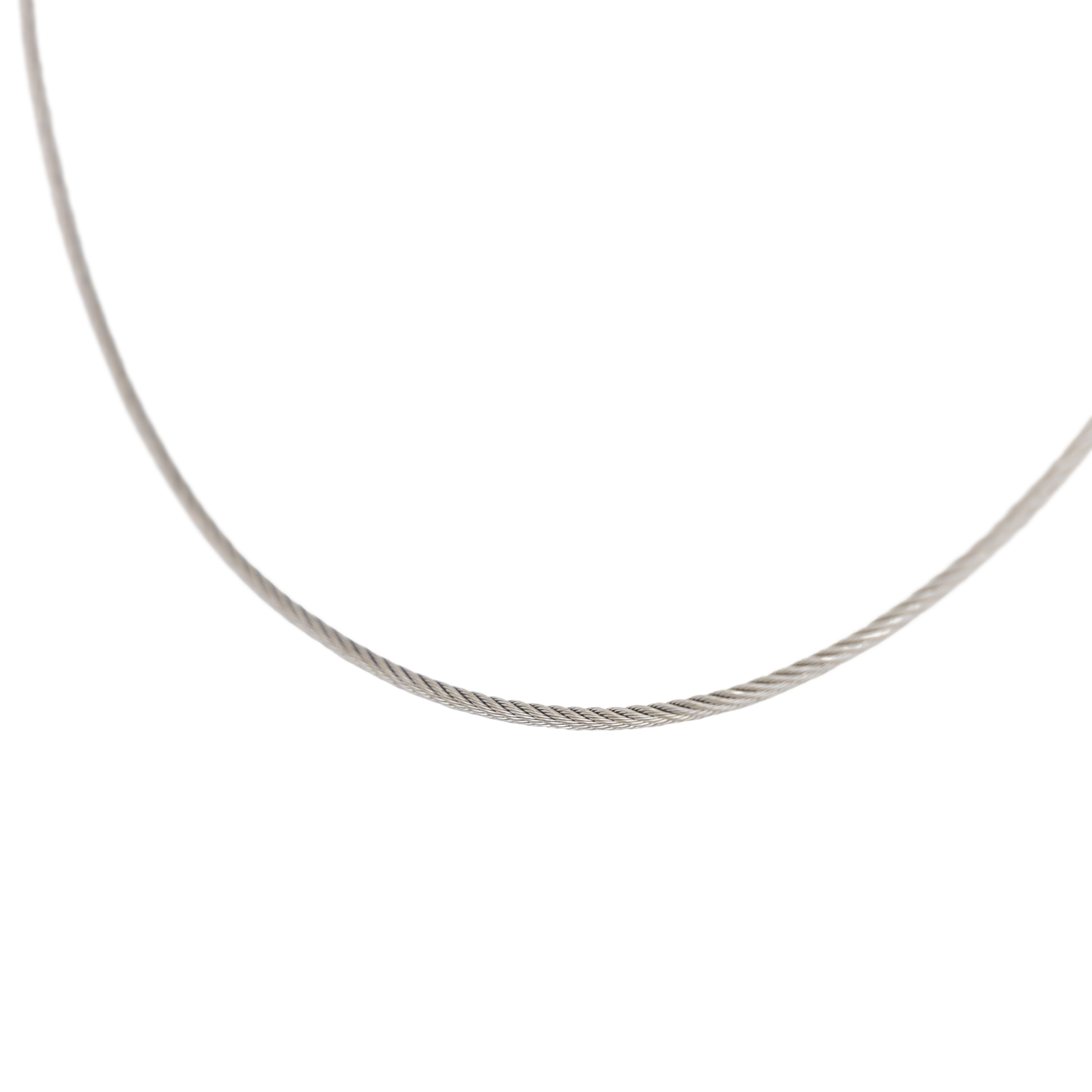 Fred White Gold Cable Necklace