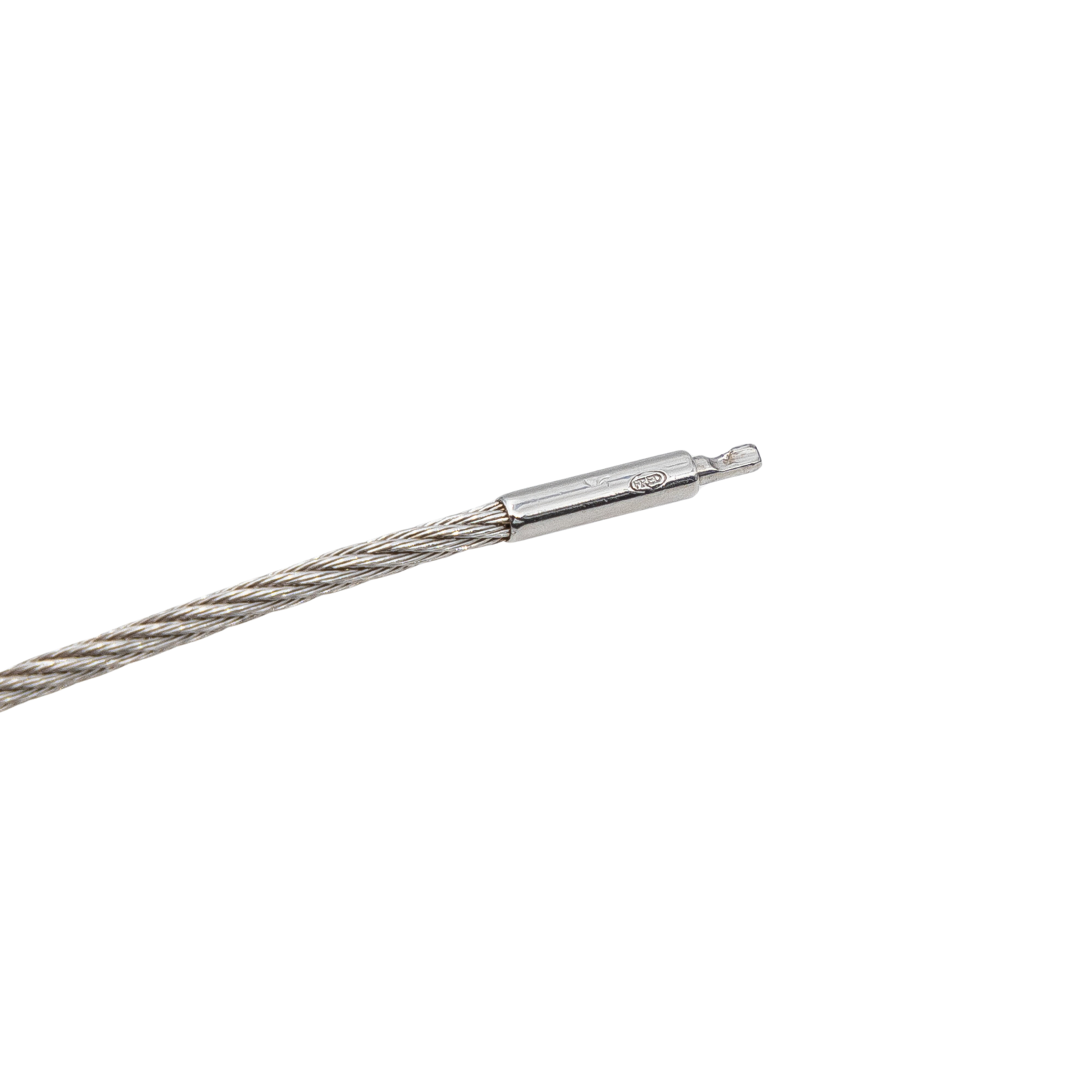 Fred White Gold Cable Necklace