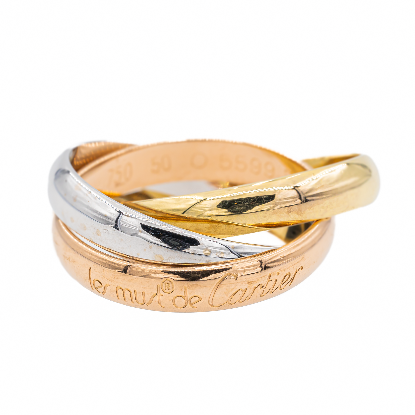 Cartier Trinity Alliance Ring Yellow gold, White gold, Pink gold