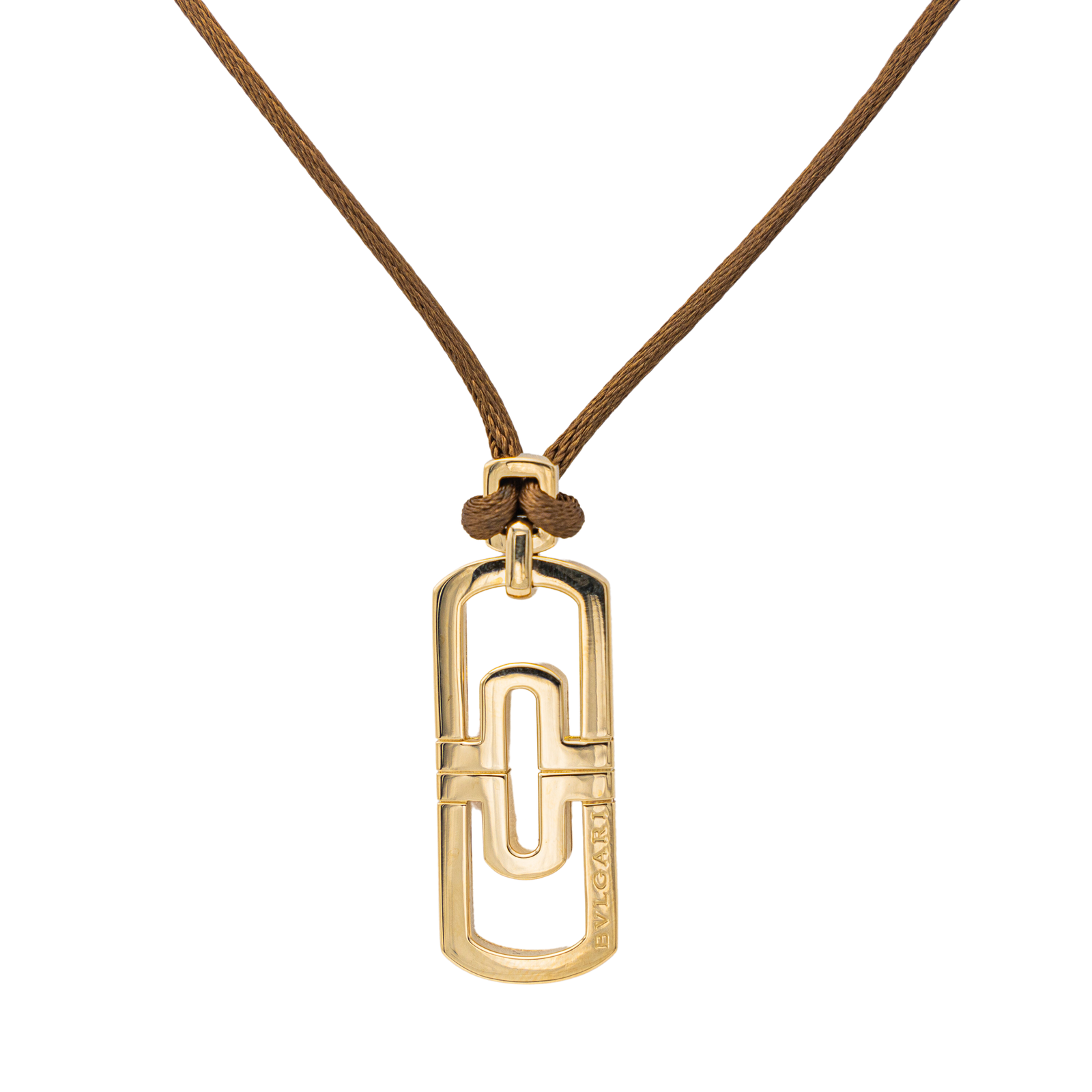 Bulgari Parentesi Necklace Yellow gold