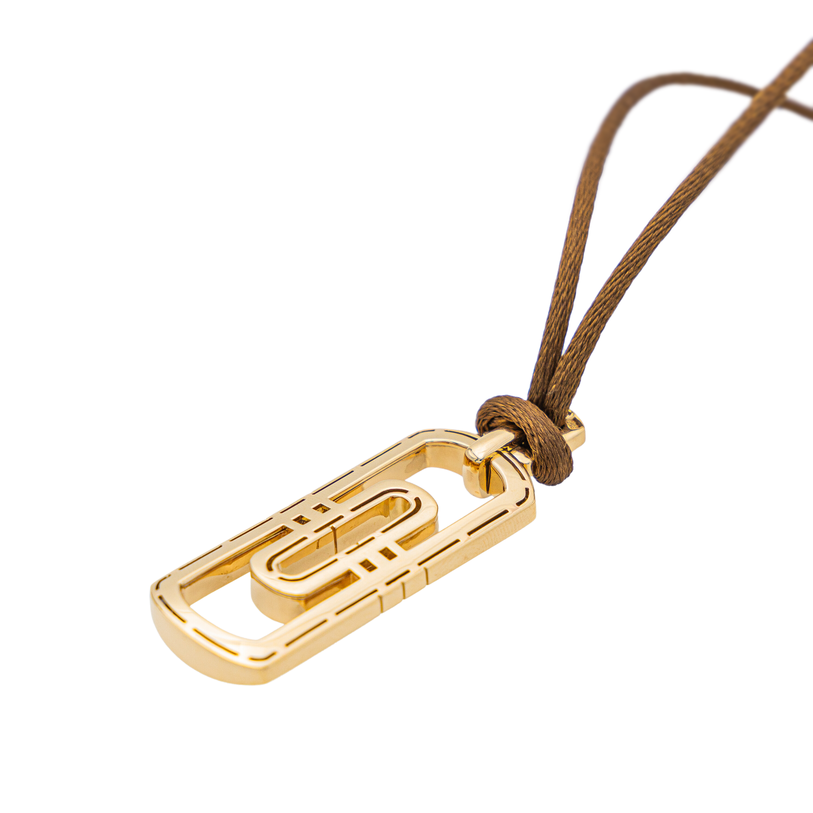 Bulgari Parentesi Necklace Yellow gold