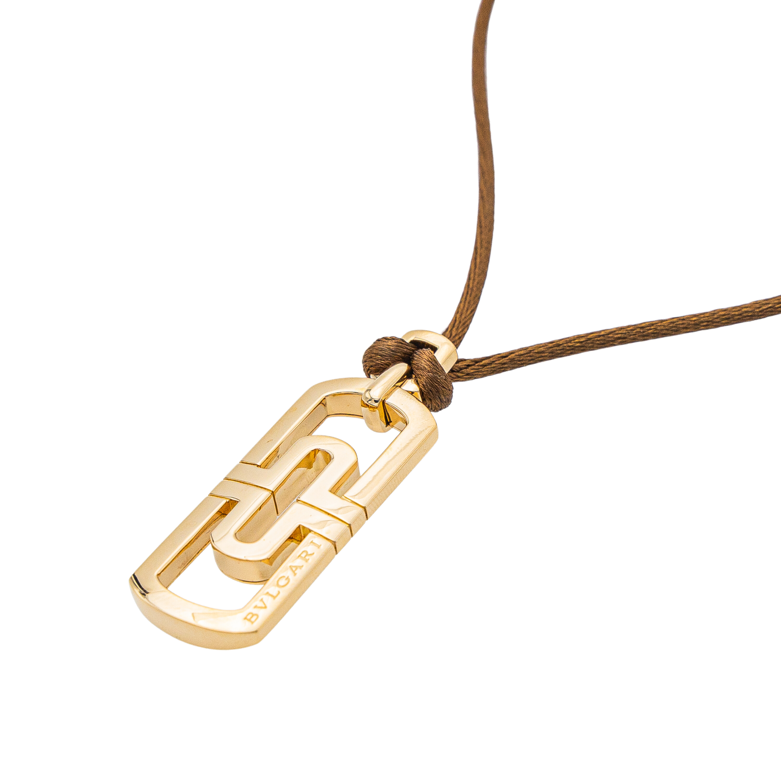 Bulgari Parentesi Necklace Yellow gold