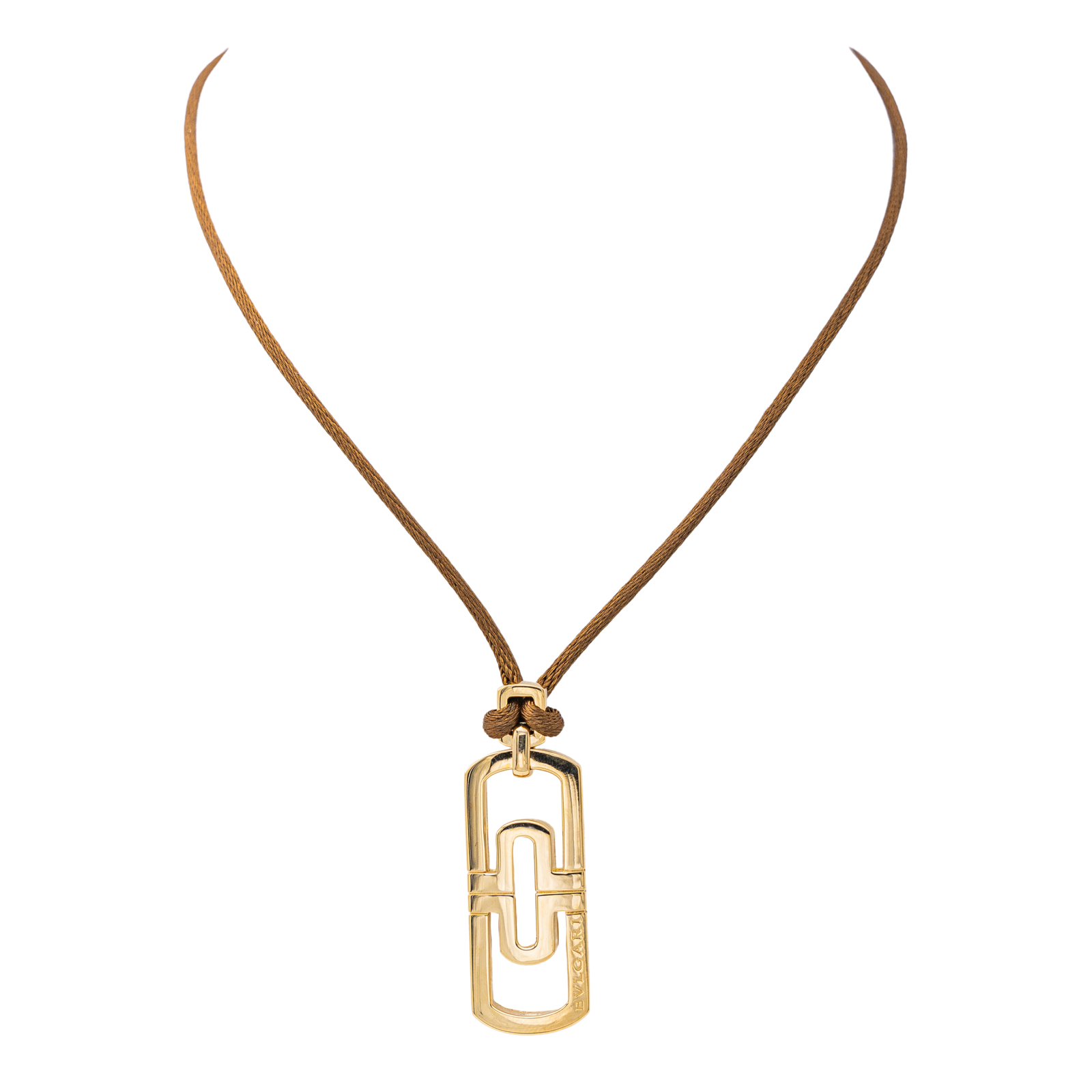 Bulgari Parentesi Necklace Yellow gold
