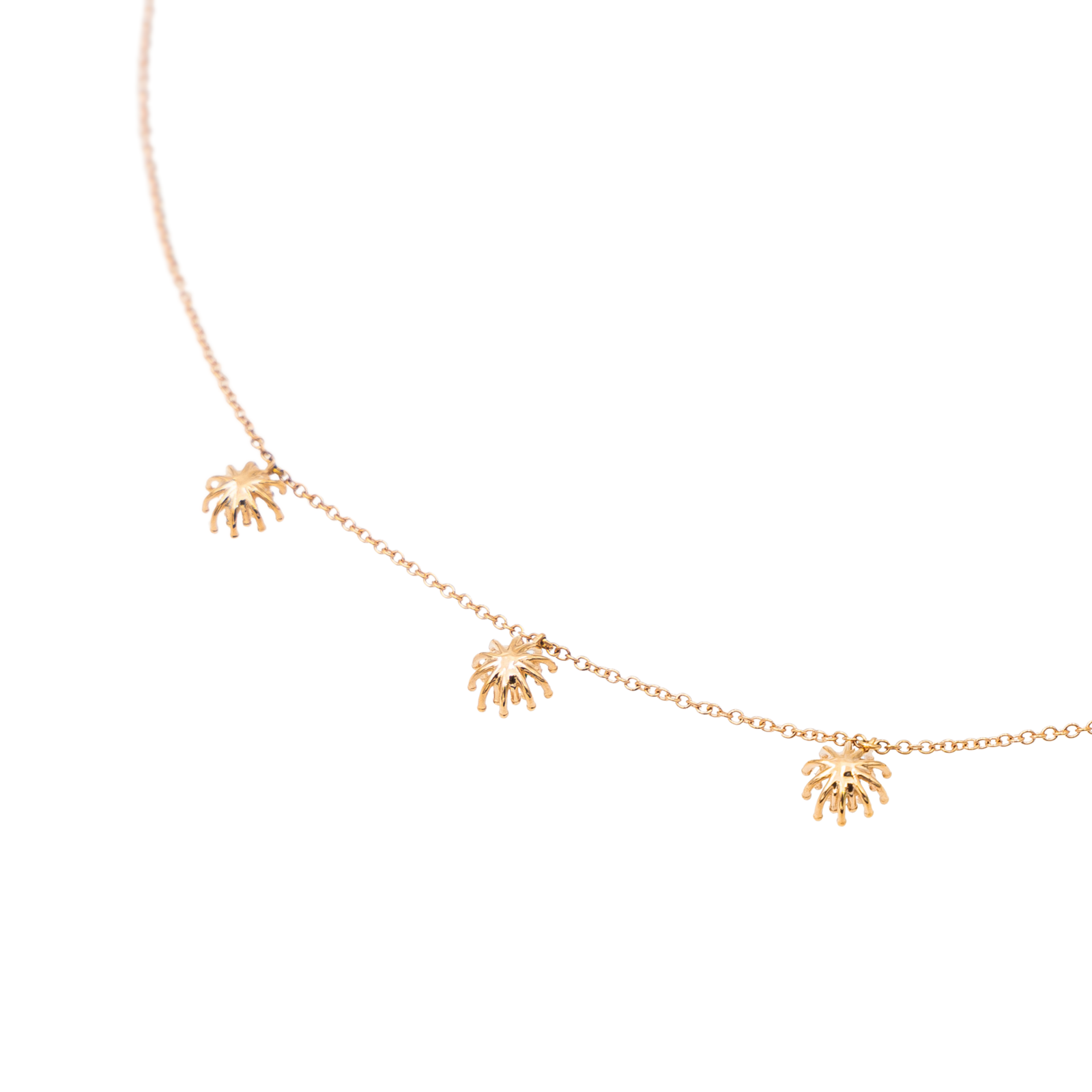 Mellerio Necklace The Little Cactus Rose Gold Sapphire