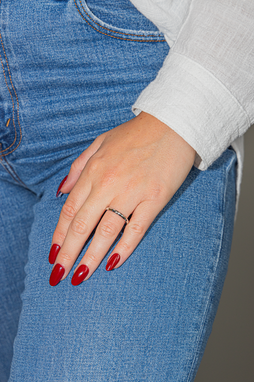 Louis Vuitton White Gold Alliance Ring