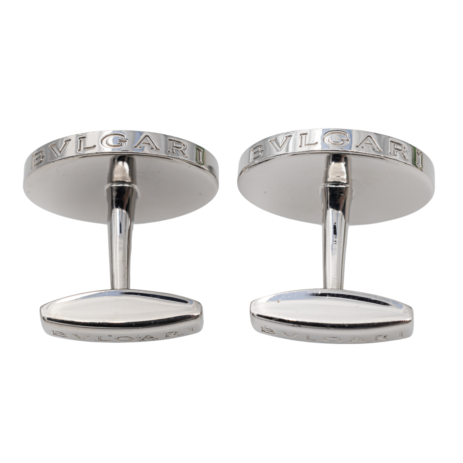 Bulgari Silver Cufflinks