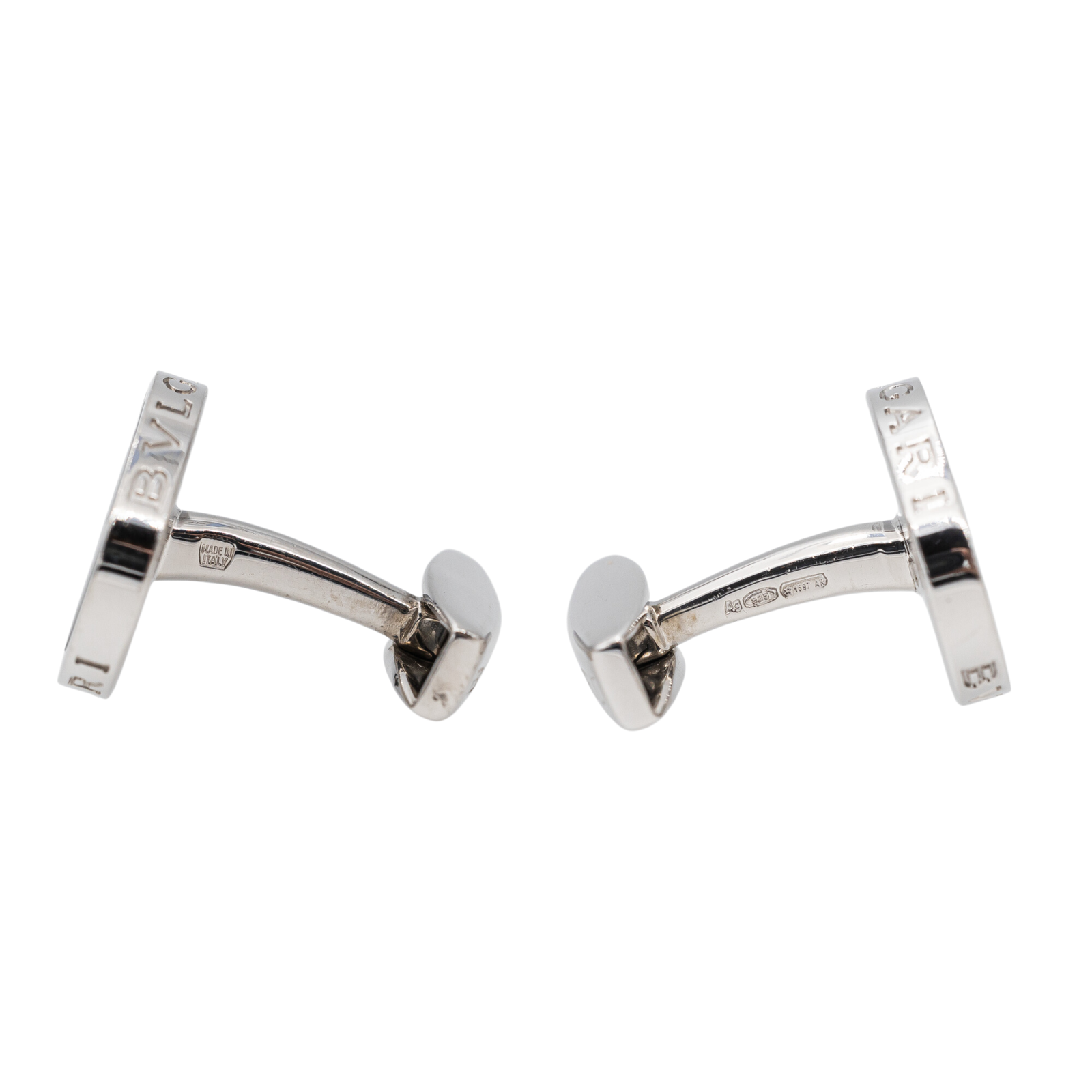 Bulgari Silver Cufflinks