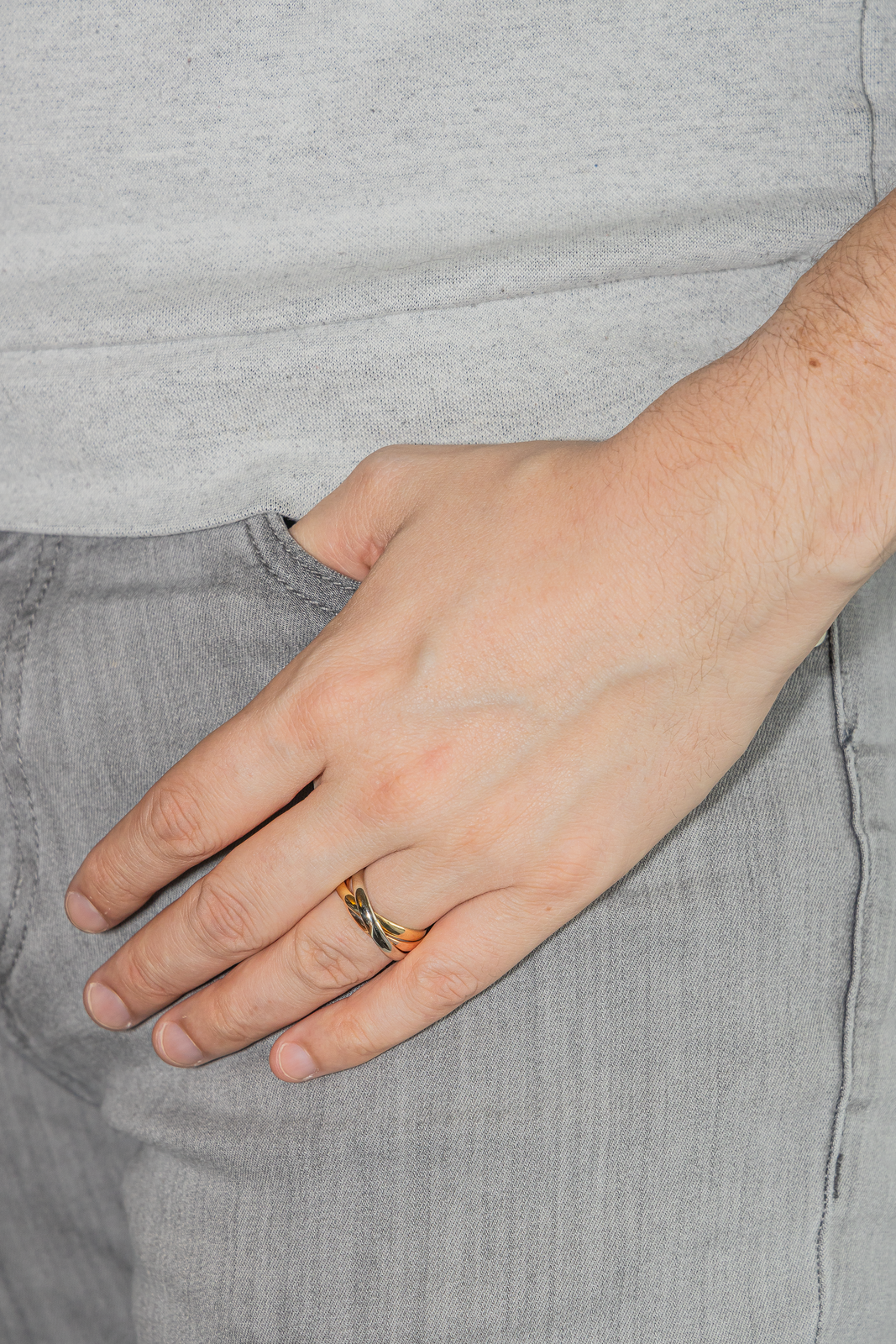 Cartier Trinity Alliance Ring Pink gold, Yellow gold, White gold