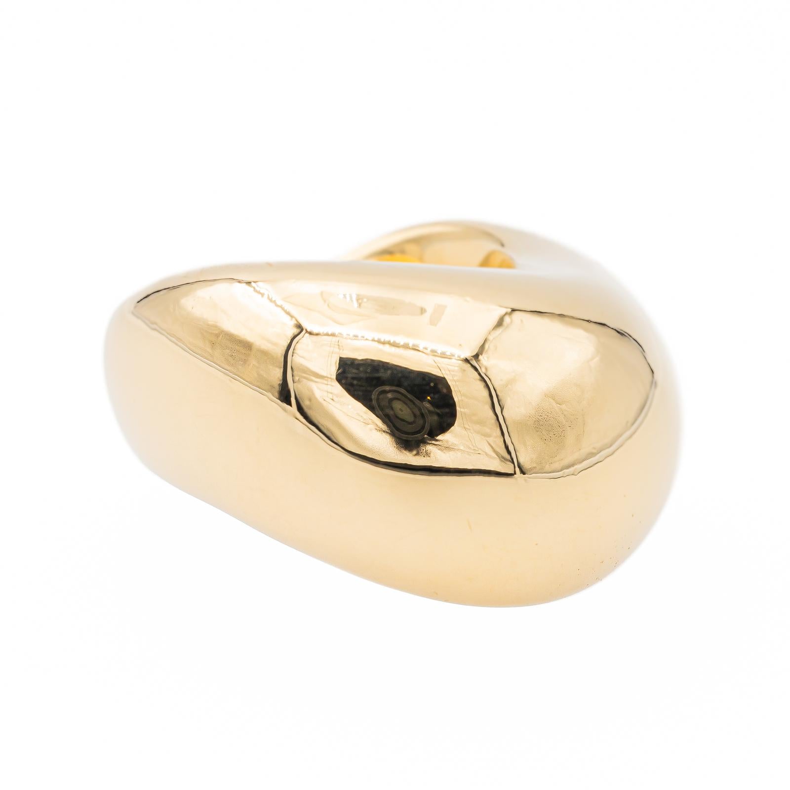 Fred Yellow Gold Moving Bangle Ring