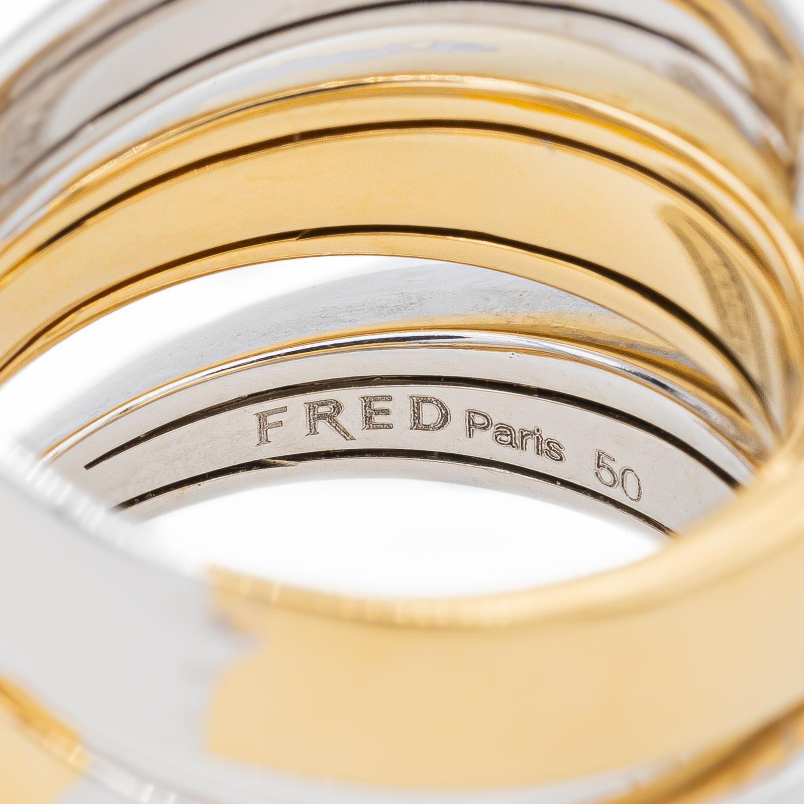 Fred Ring White gold, 18K yellow gold