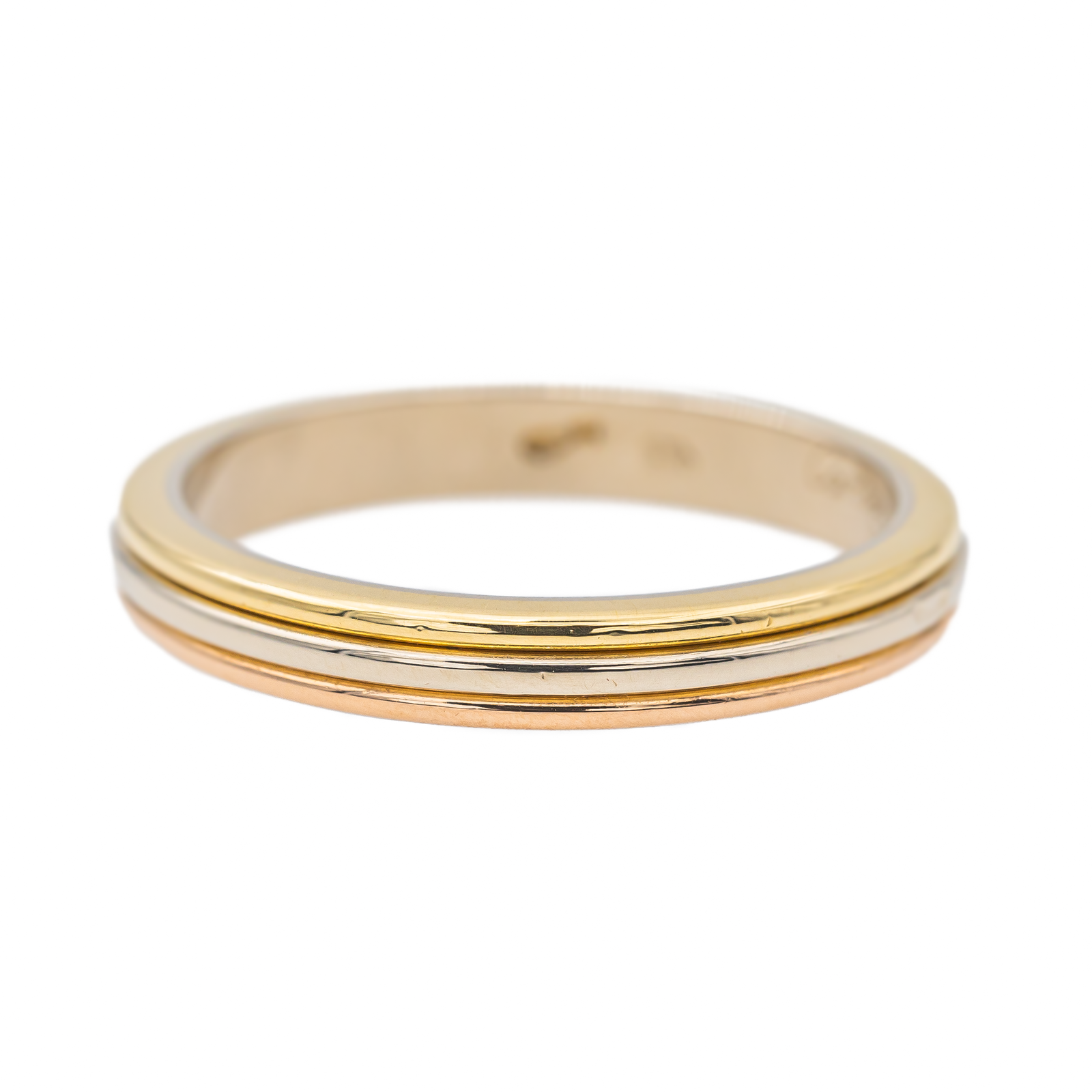 Cartier Vendôme Louis Cartier Wedding Ring Pink gold, Yellow gold, White gold