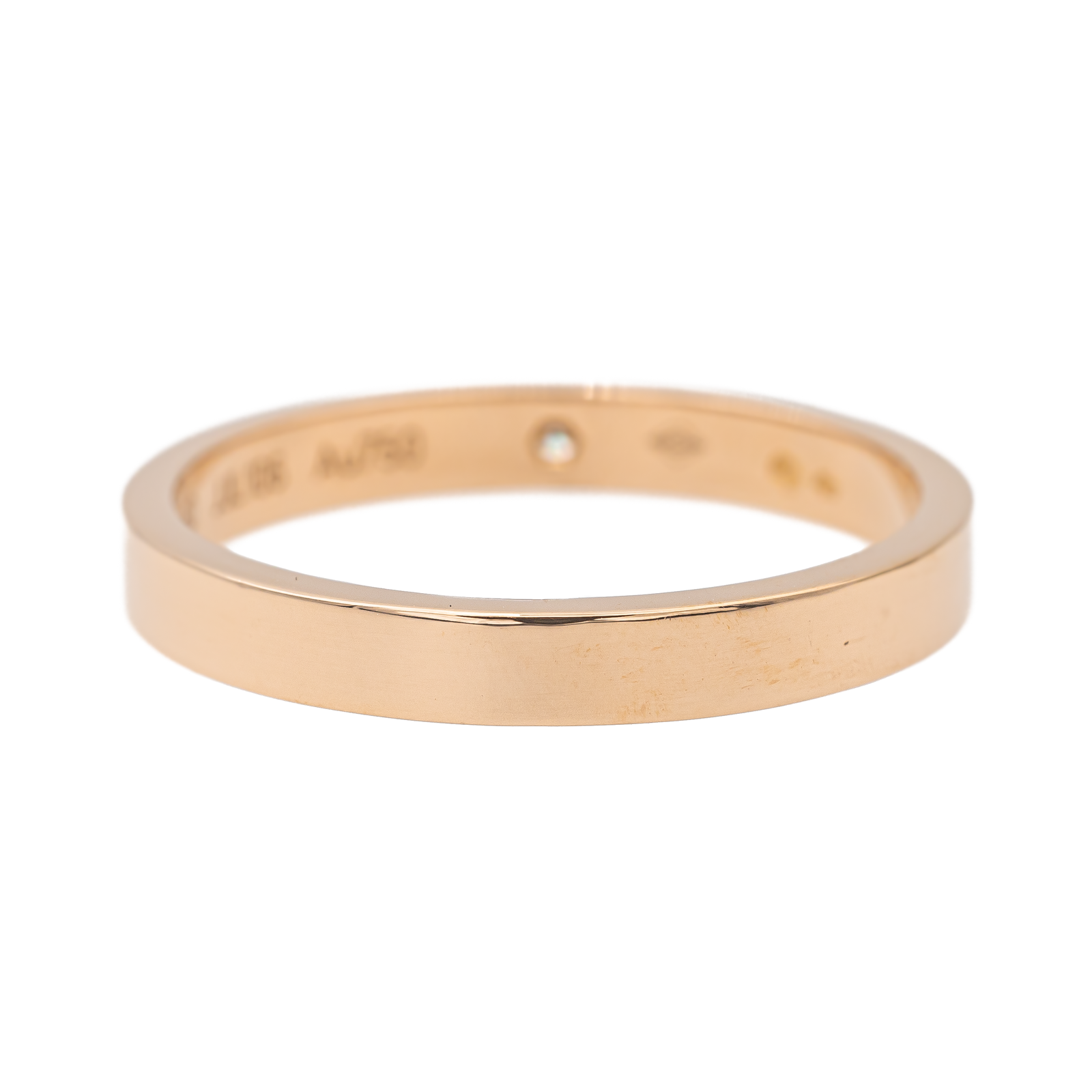 Cartier C de Cartier Wedding Ring Pink Gold Diamond