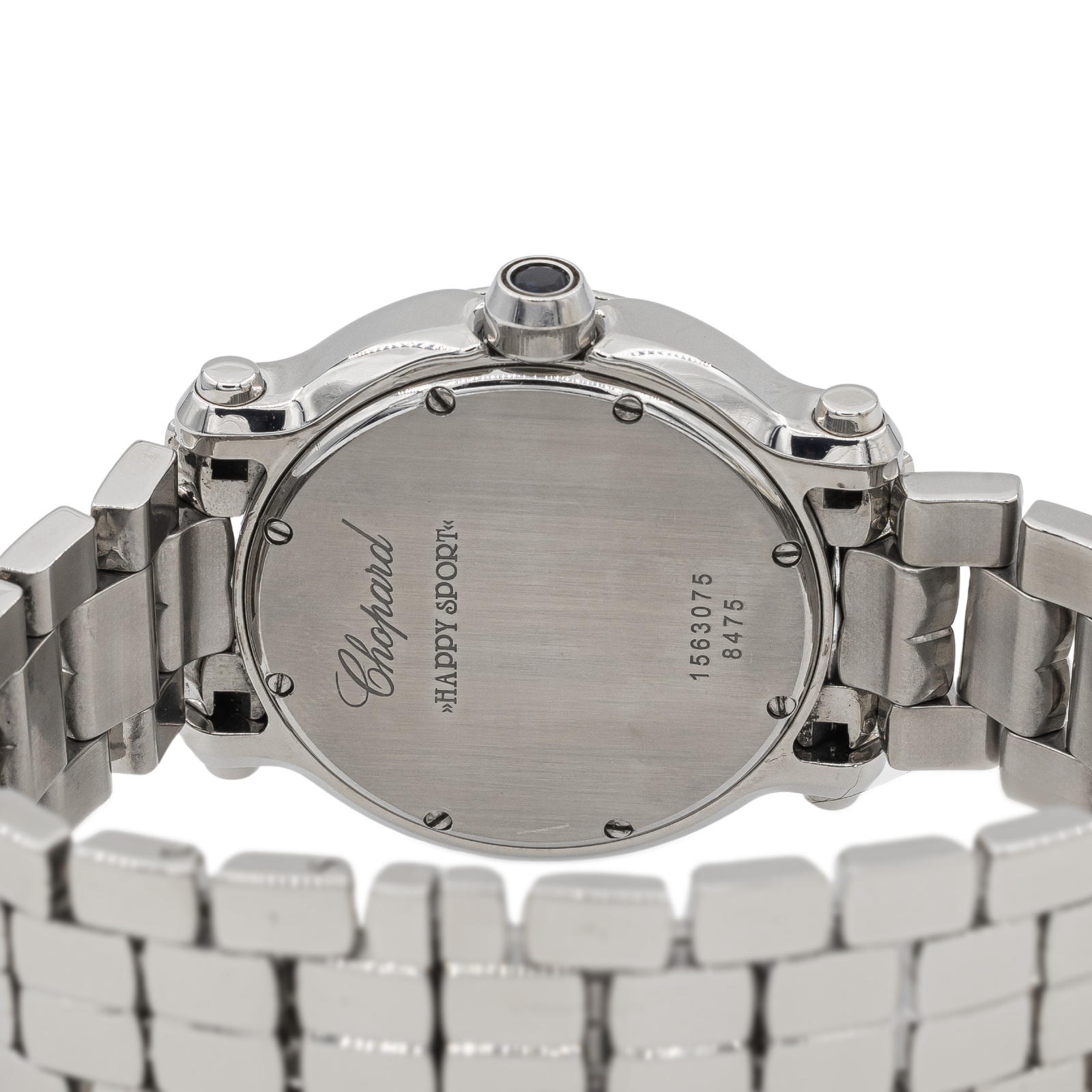 Chopard Steel Diamond Watch