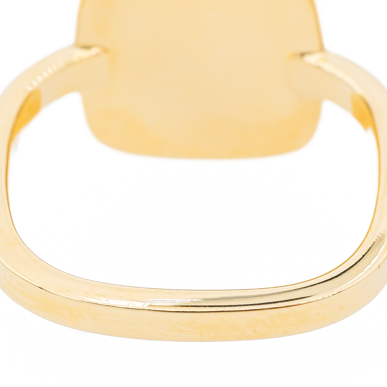 Dinh Van Impression Ring Yellow Gold Mother of Pearl