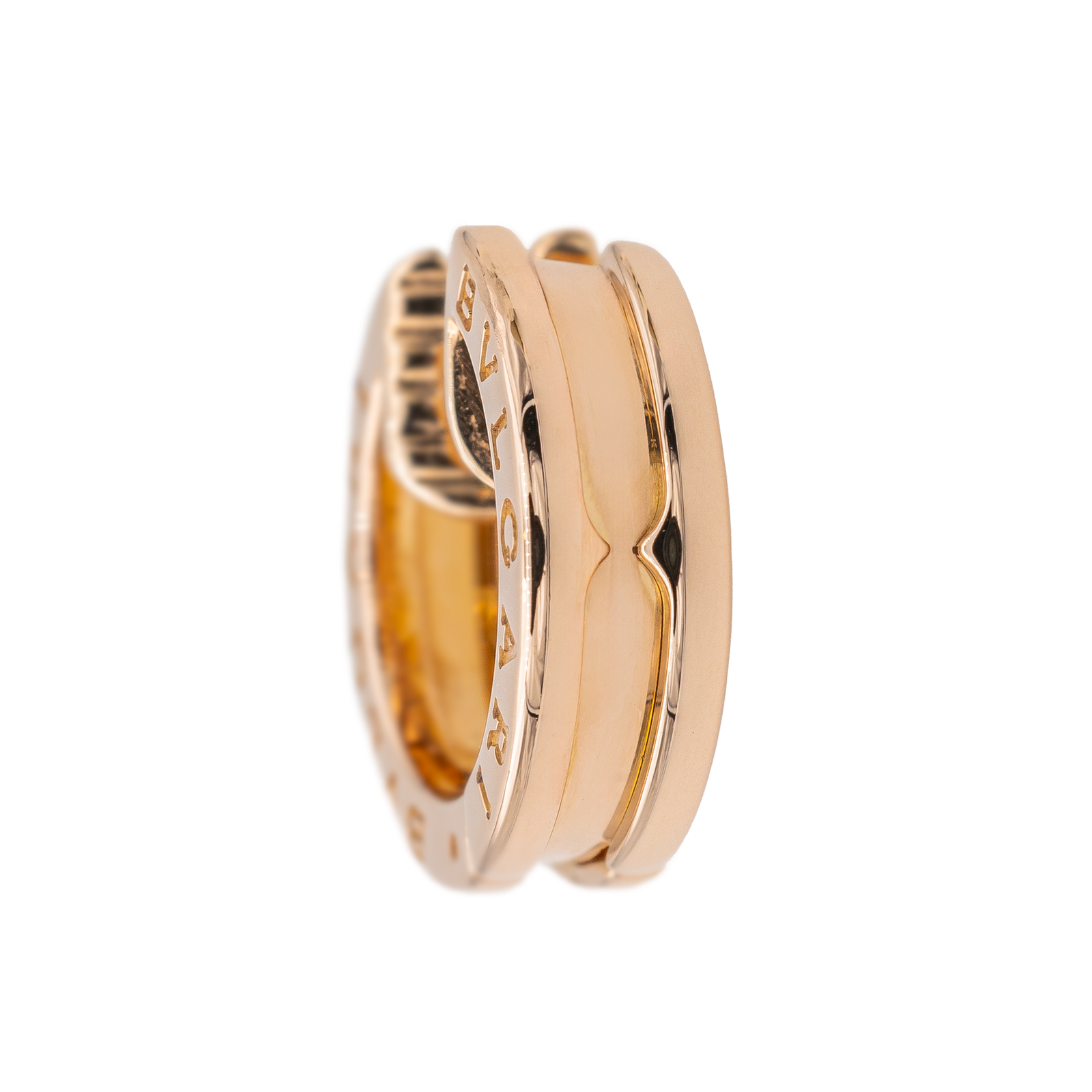 Bulgari B.Zéro1 Hoop Earrings Rose Gold