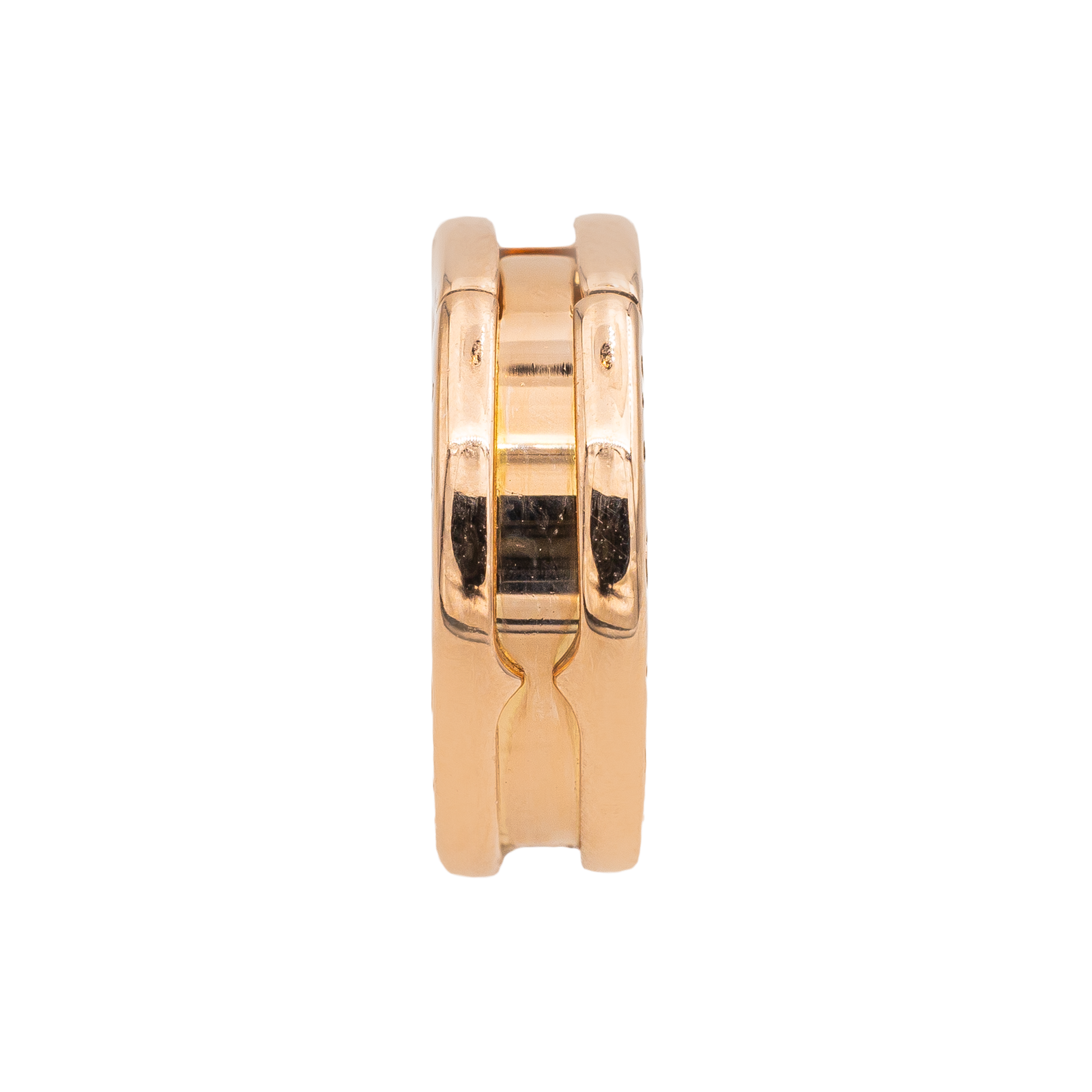 Bulgari B.Zéro1 Hoop Earrings Rose Gold