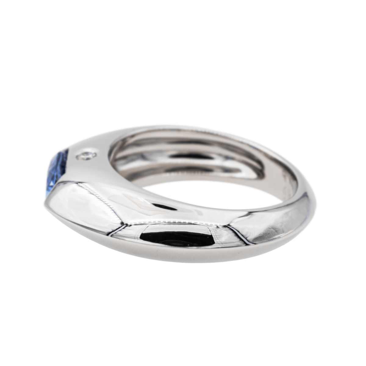 Piaget Bague Or blanc Saphir - Maison Eloe