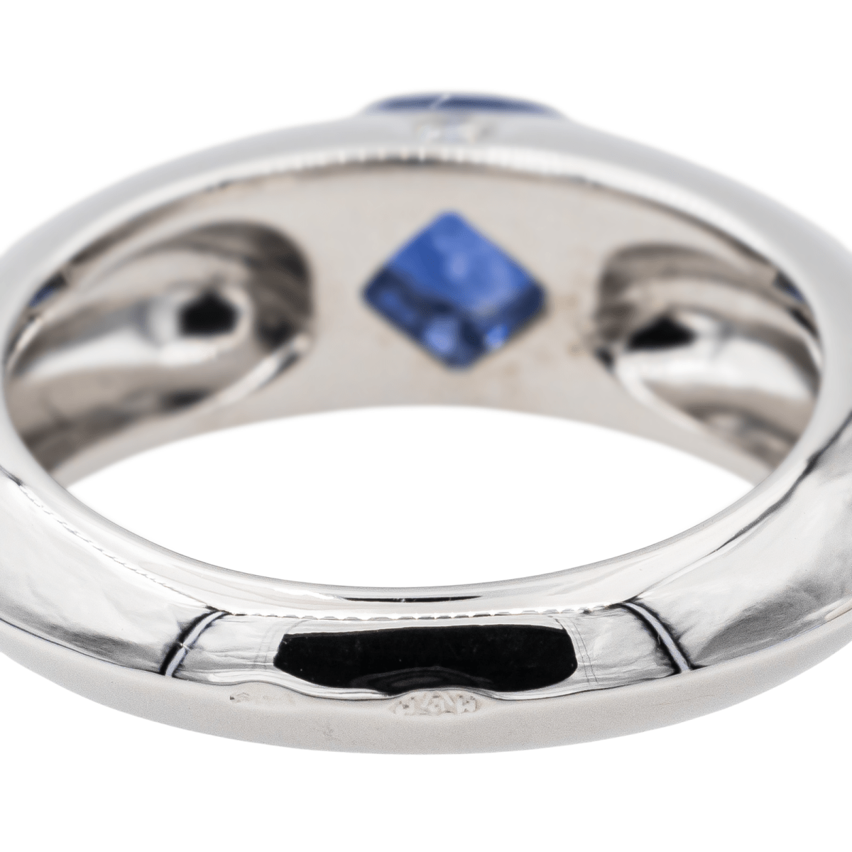 Piaget Bague Or blanc Saphir - Maison Eloe