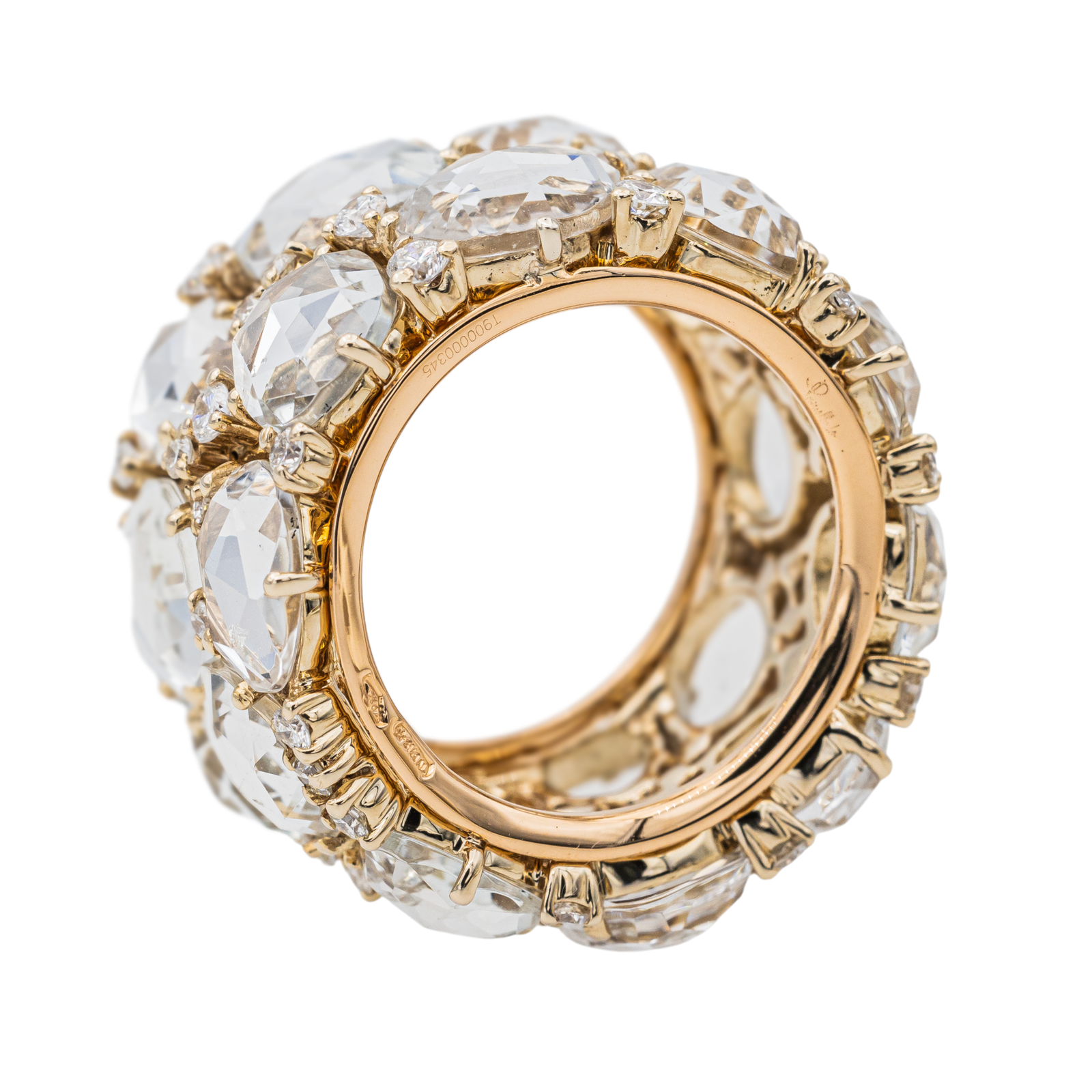 Pomellato Bague Lulu Or rose Topaze, Diamant