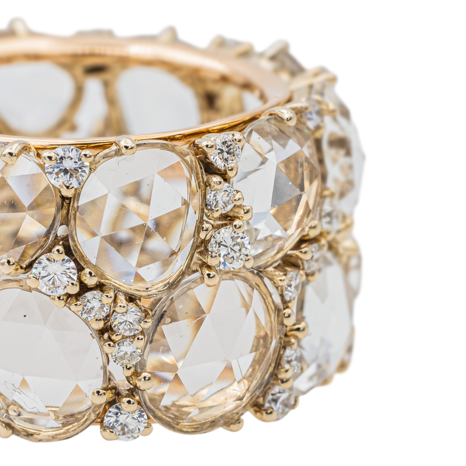 Pomellato Bague Lulu Or rose Topaze, Diamant