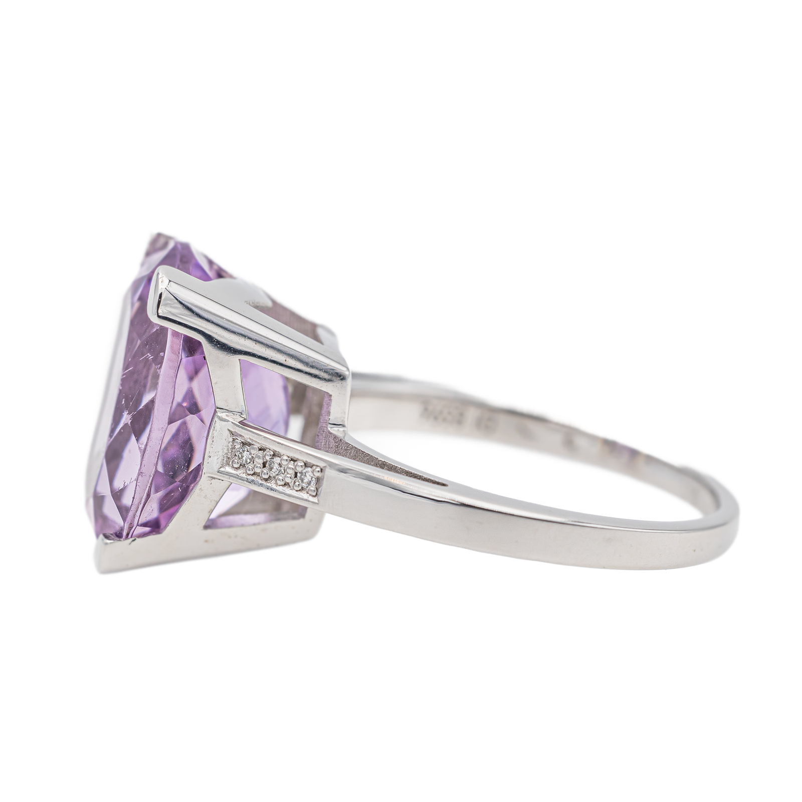 Mauboussin My Baby Love Ring White Gold Amethyst