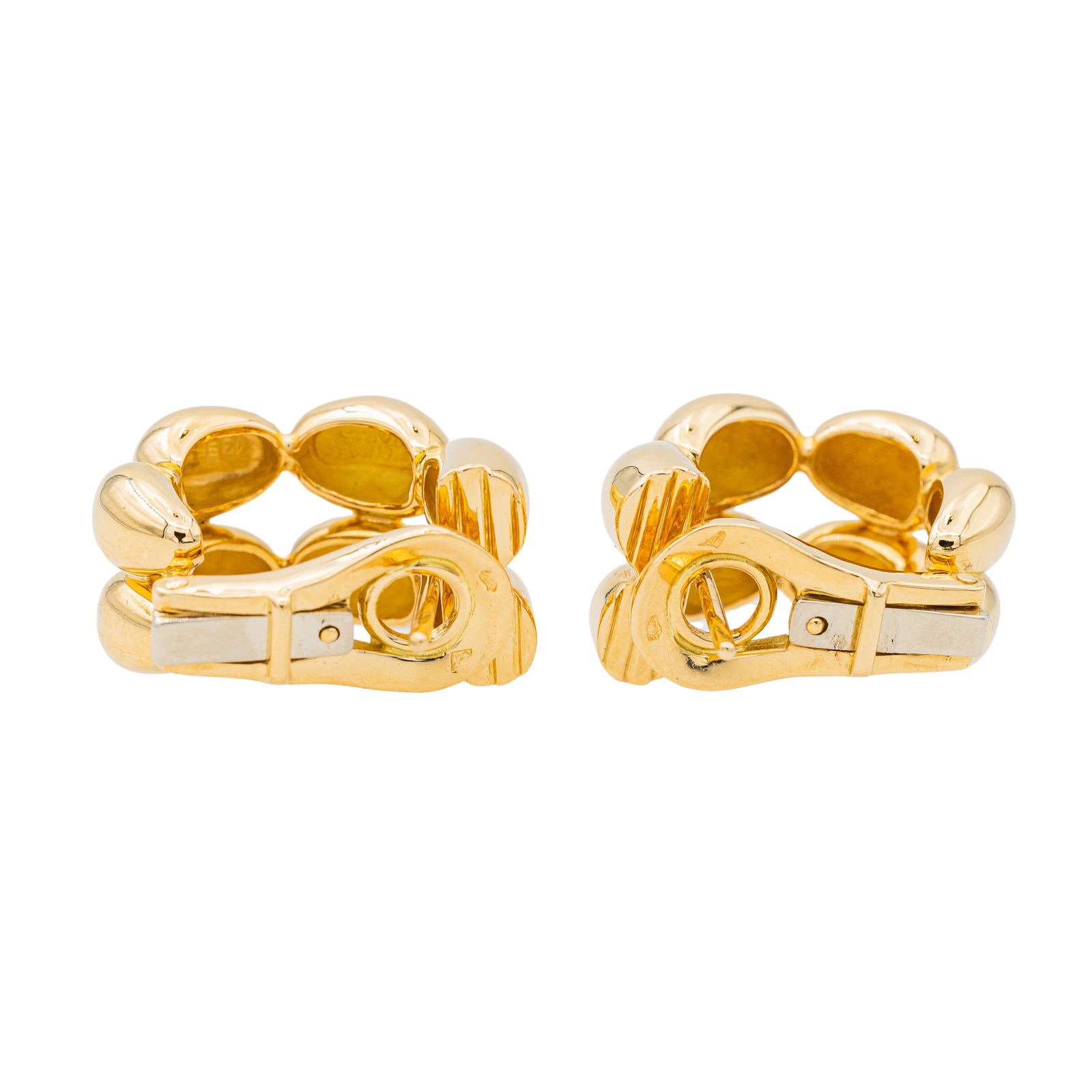 Chaumet Magellan Hoop Earrings Yellow Gold