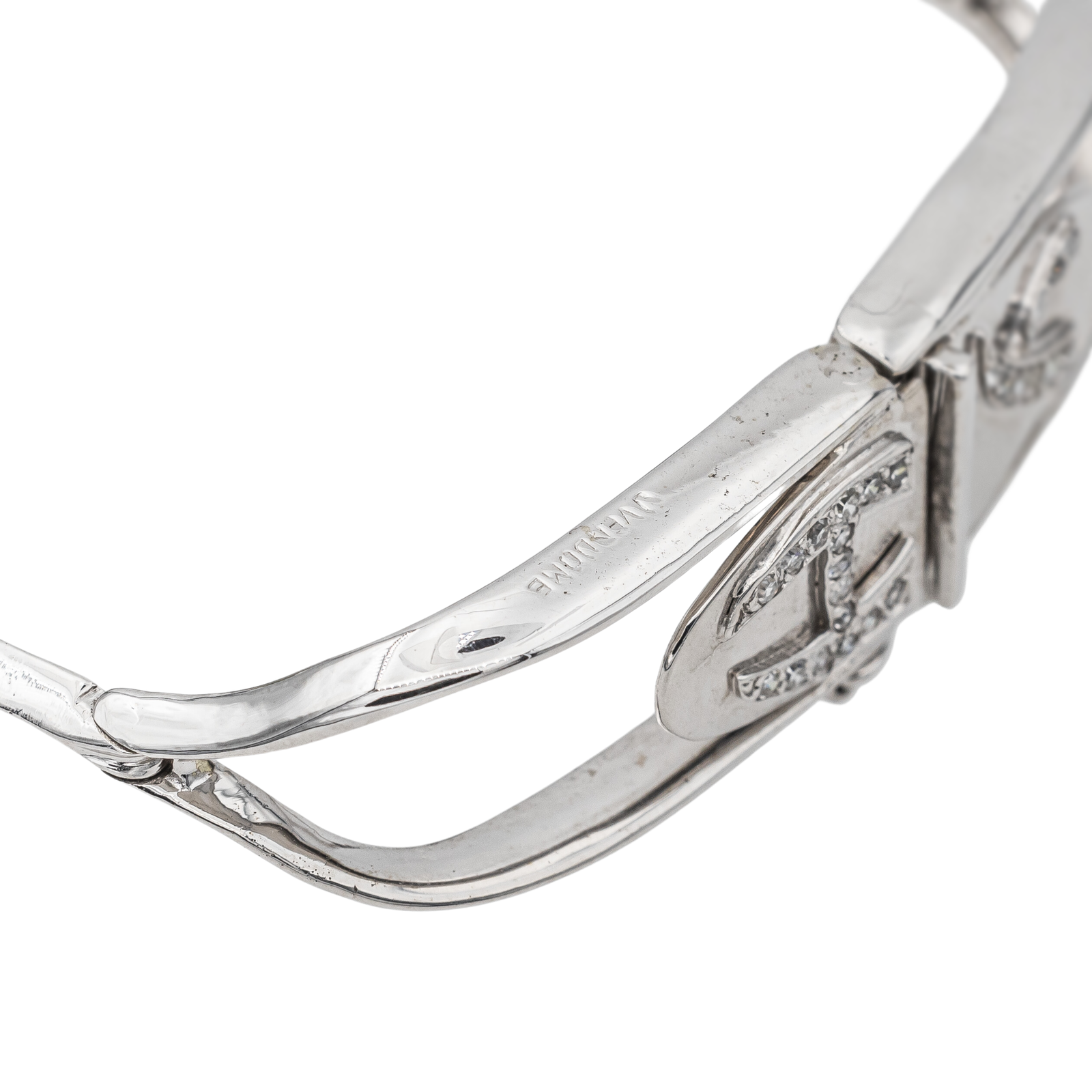 Jean vendôme Bracelet  Or blanc, Platine Saphir, Emeraude, Rubis