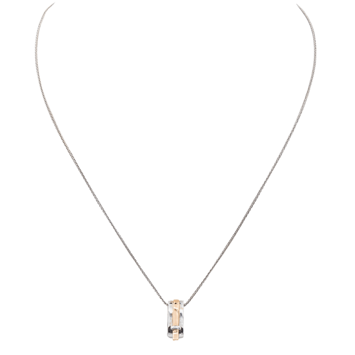 Guy Laroche Collier Or blanc, Or rose - Maison Eloe