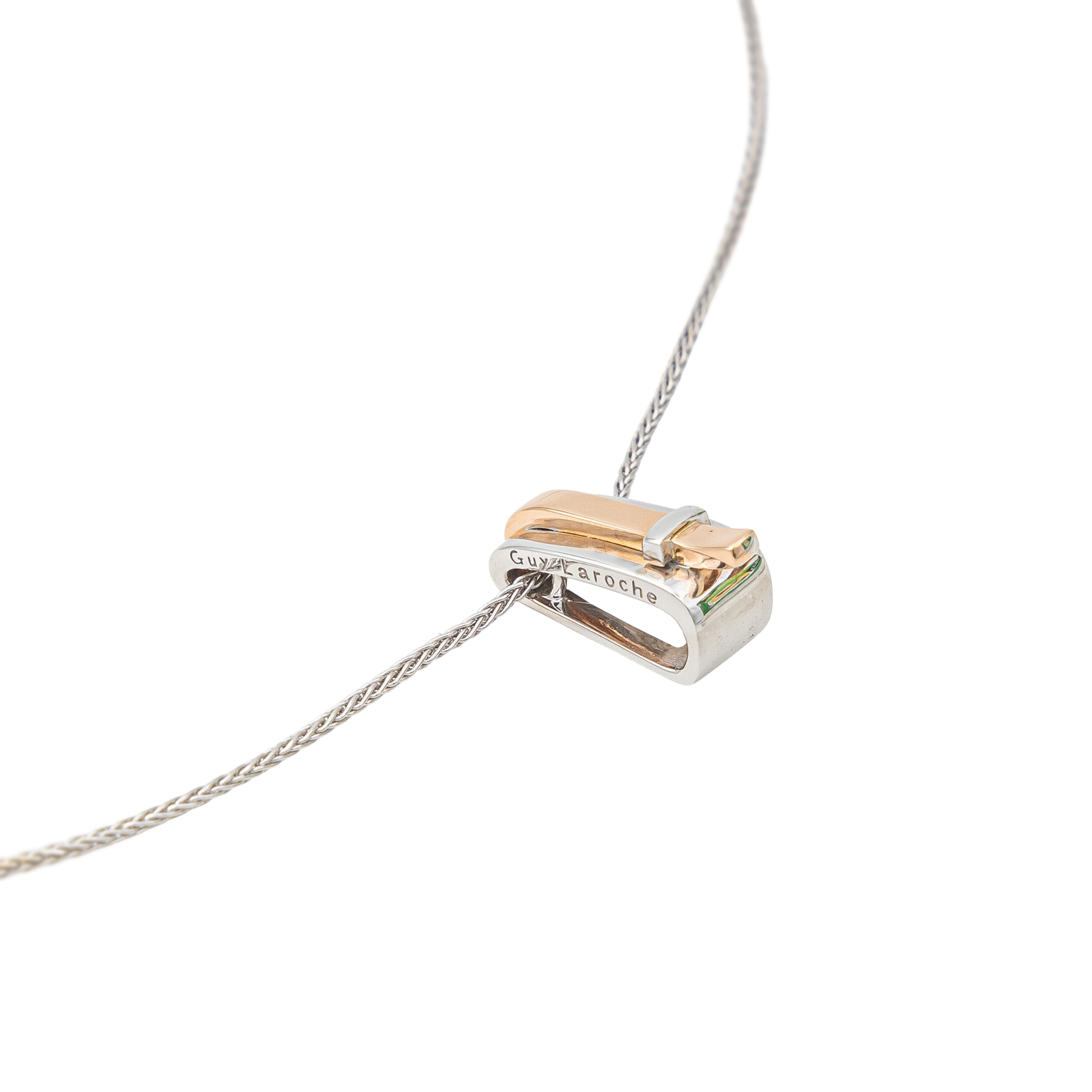 Guy Laroche Necklace White gold, Pink gold