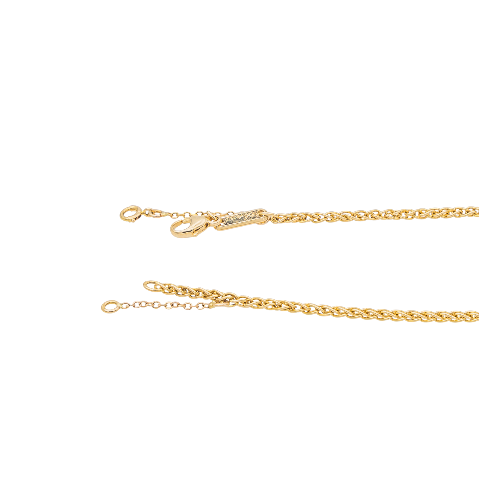 Chopard Happy Diamonds Necklace Yellow Gold Diamonds